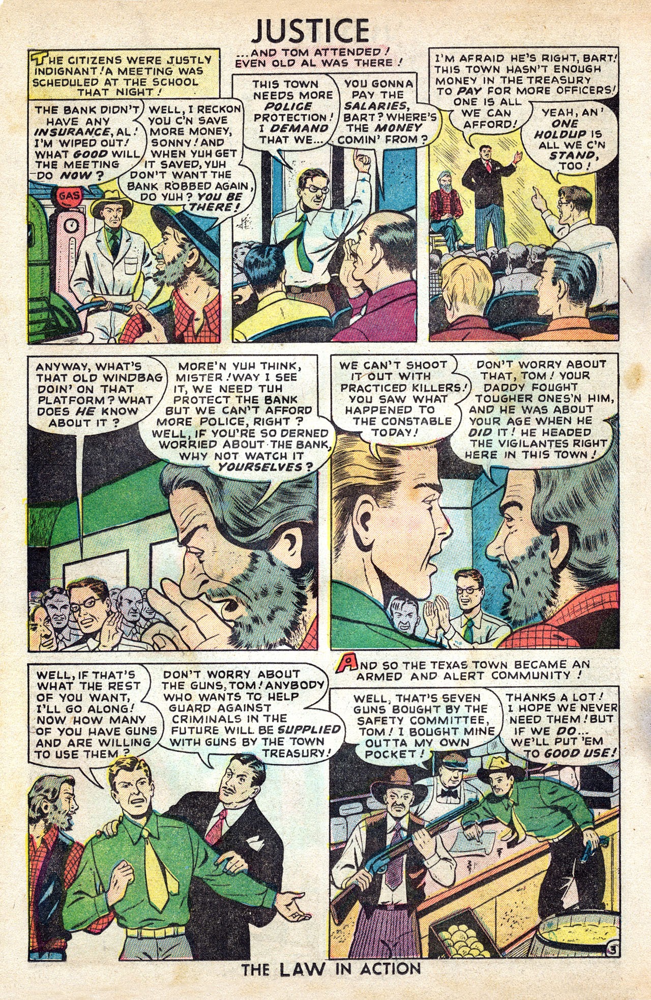 Read online Justice Comics (1948) comic -  Issue #7 - 16