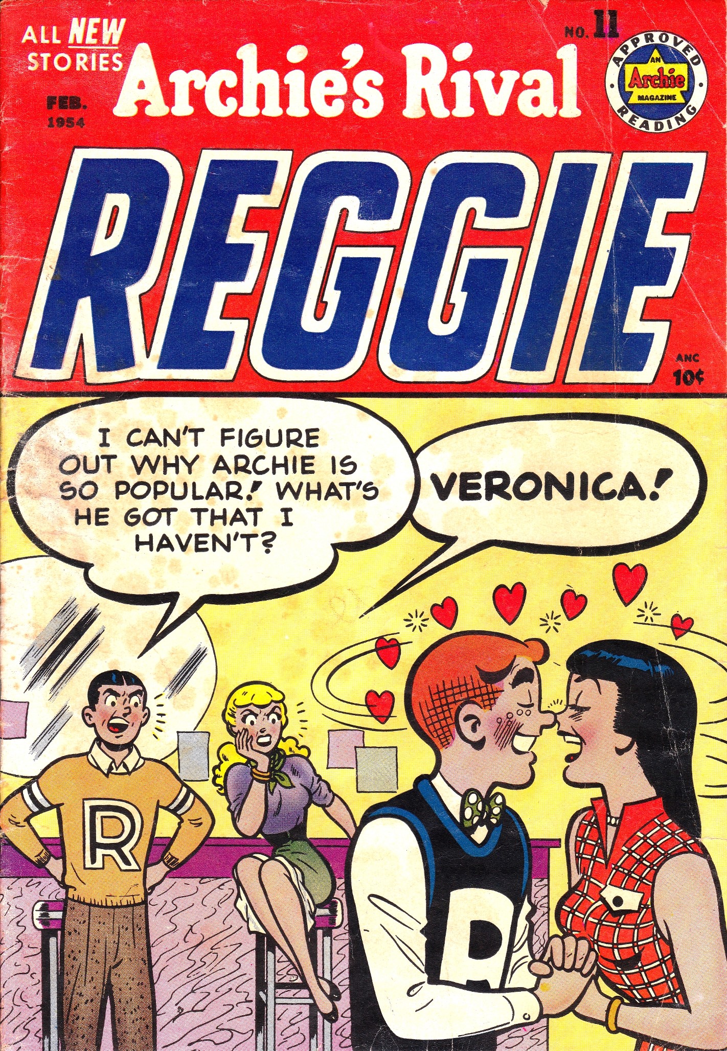Read online Archie's Rival Reggie comic -  Issue #11 - 1