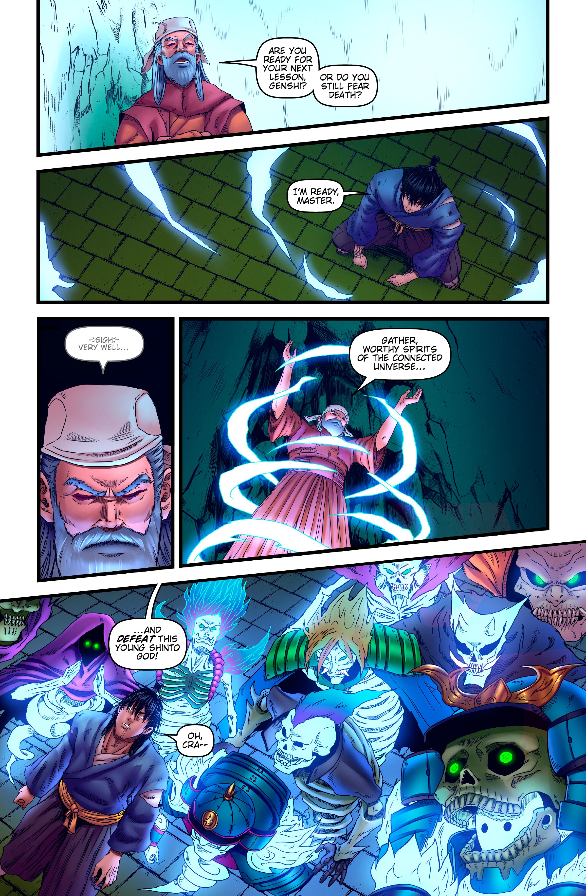 Read online Honor and Curse comic -  Issue #8 - 10