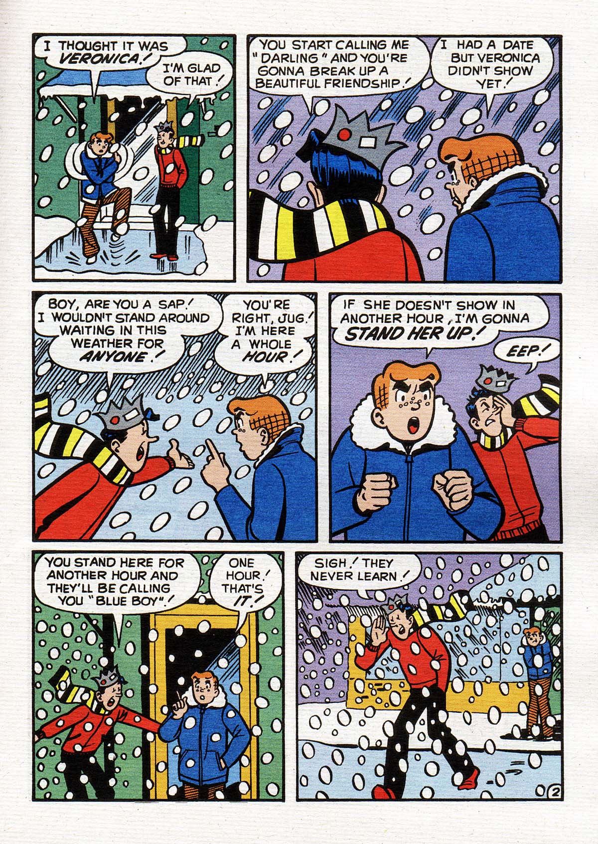 Read online Jughead's Double Digest Magazine comic -  Issue #100 - 170