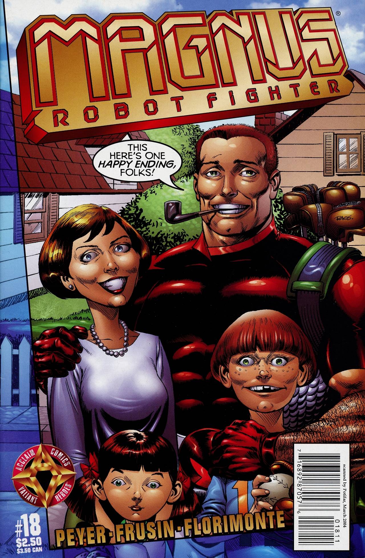 Read online Magnus Robot Fighter (1997) comic -  Issue #18 - 1