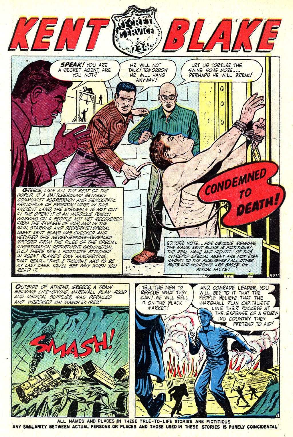 Read online Kent Blake of the Secret Service comic -  Issue #5 - 3