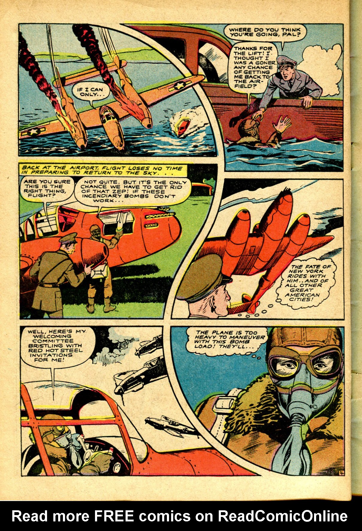 Read online Captain Flight Comics comic -  Issue #7 - 6