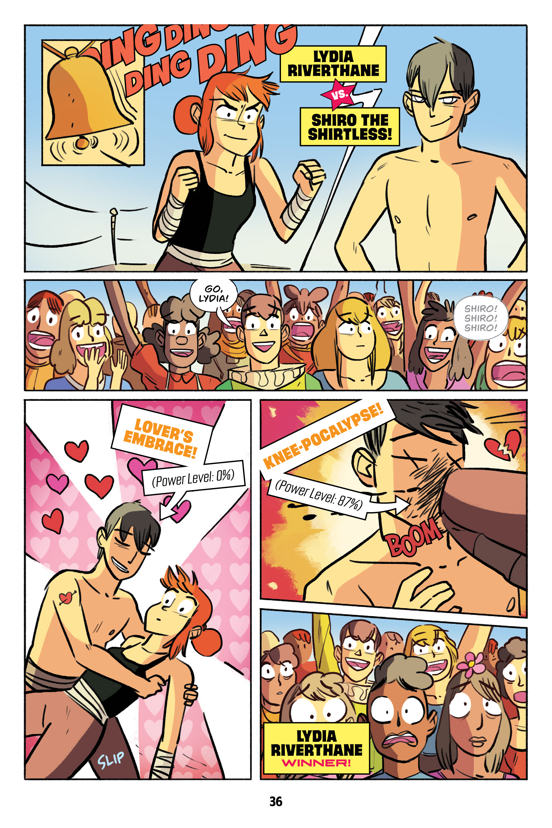 Read online Wrassle Castle comic -  Issue #2 - 36