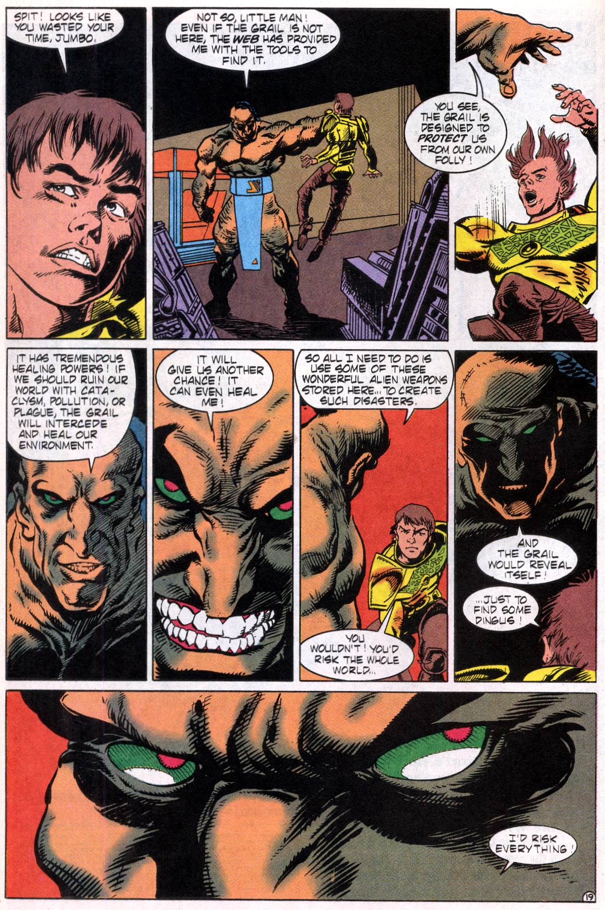 Read online The Web (1991) comic -  Issue # _Annual 1 - 20