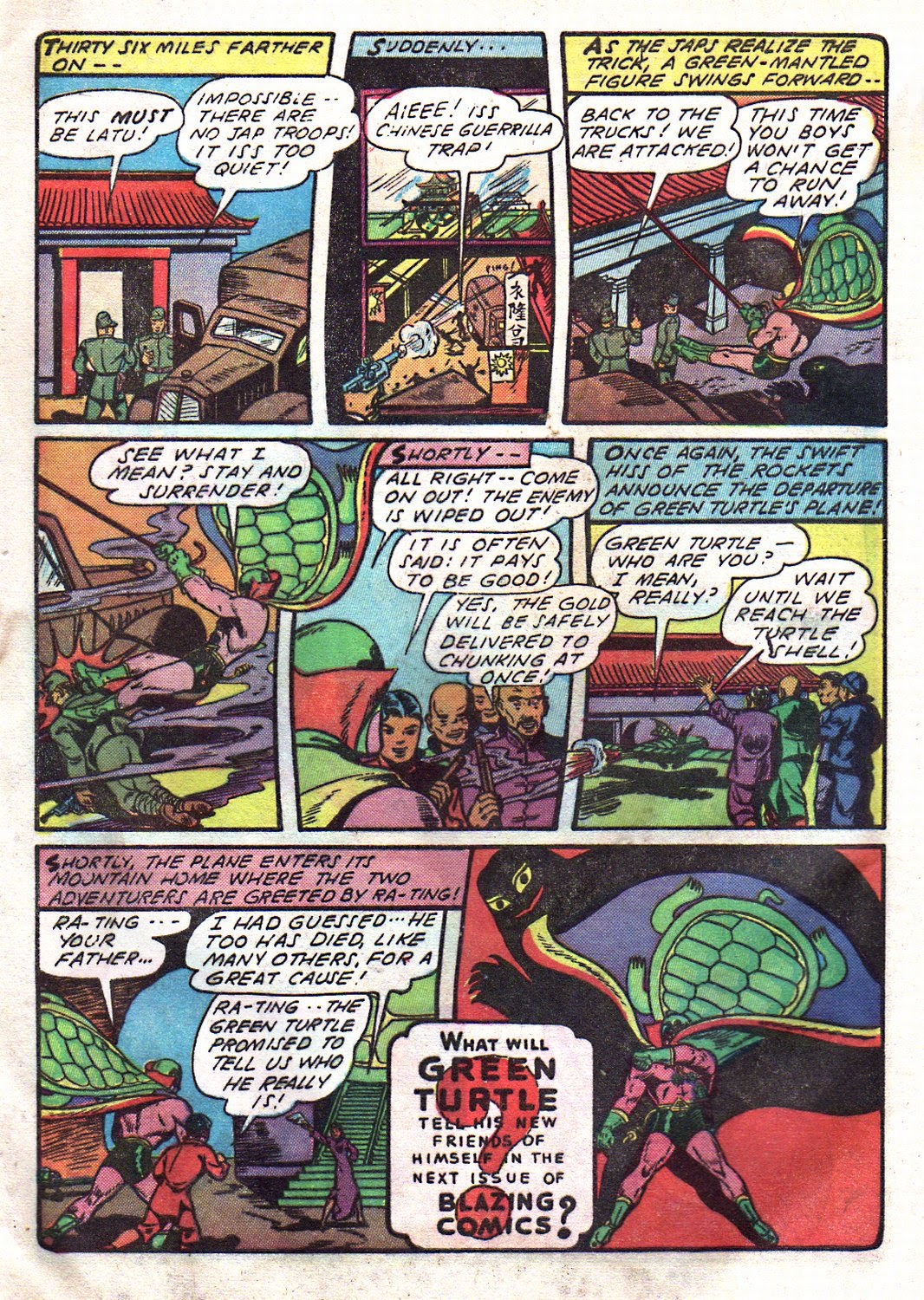 Read online Blazing Comics comic -  Issue #1 - 13