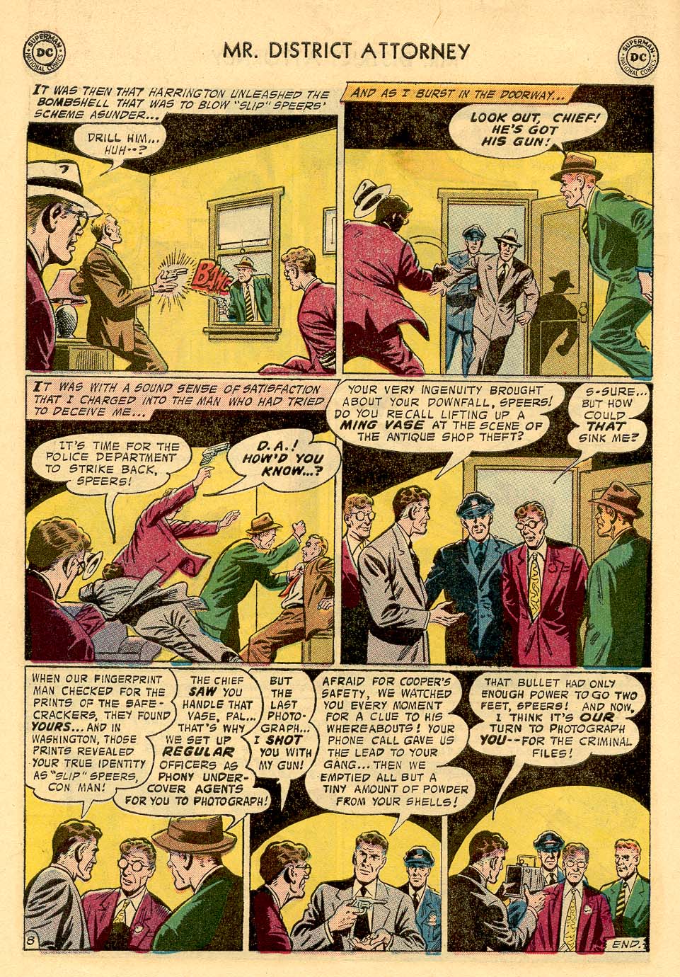 Read online Mr. District Attorney comic -  Issue #59 - 10