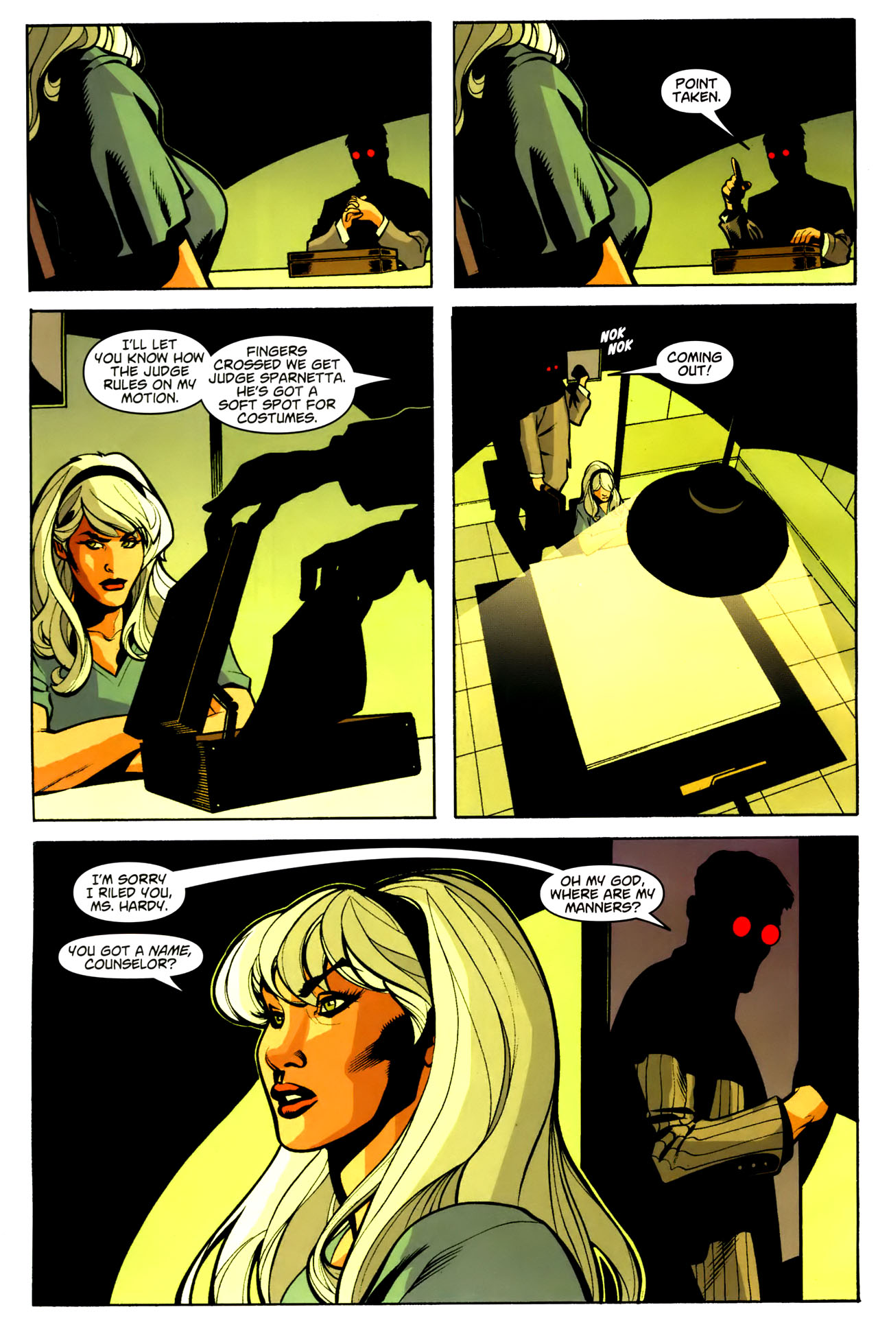 Read online Spider-Man/Black Cat: The Evil That Men Do comic -  Issue #4 - 8