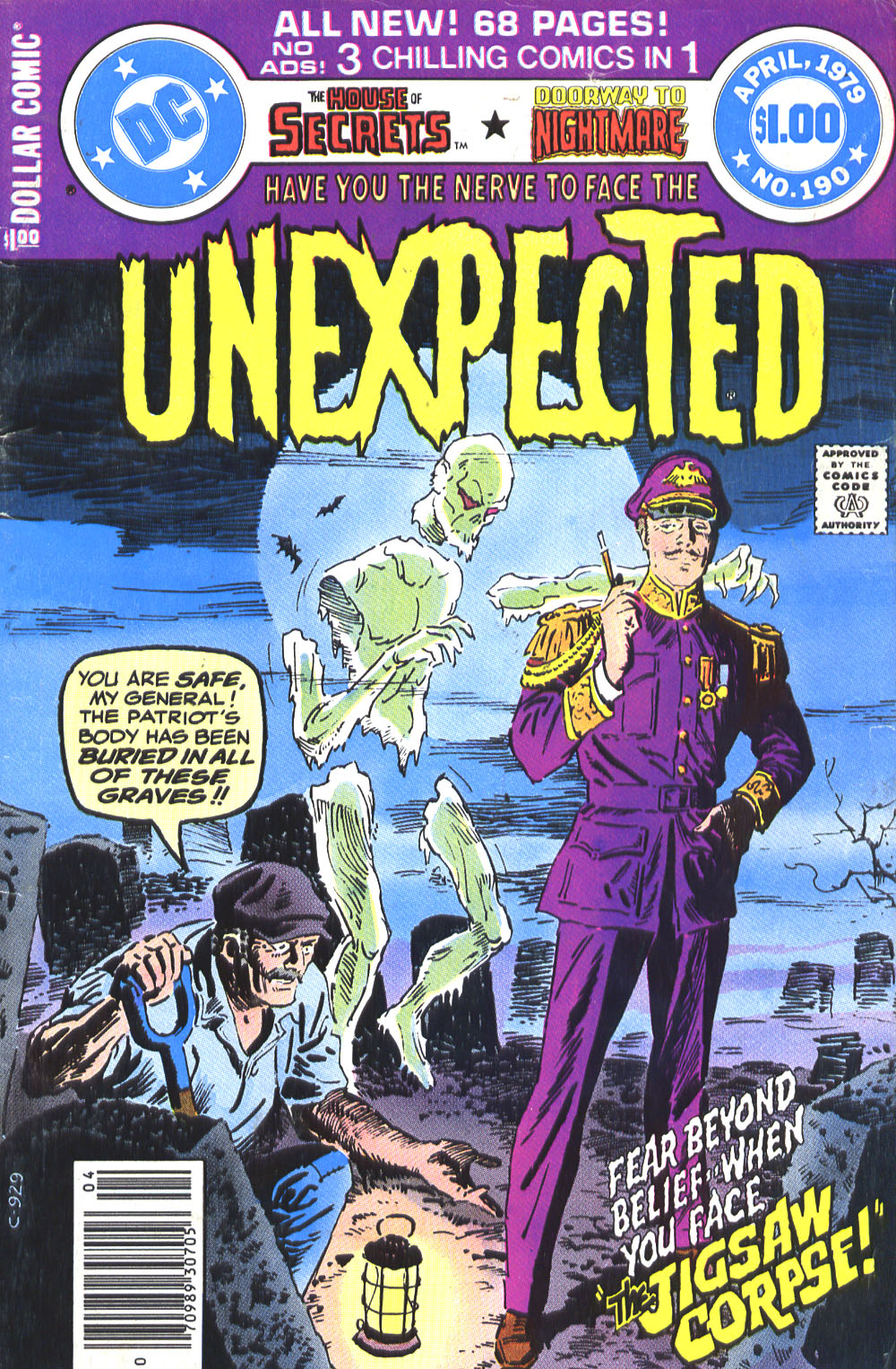 Read online Tales of the Unexpected comic -  Issue #190 - 1