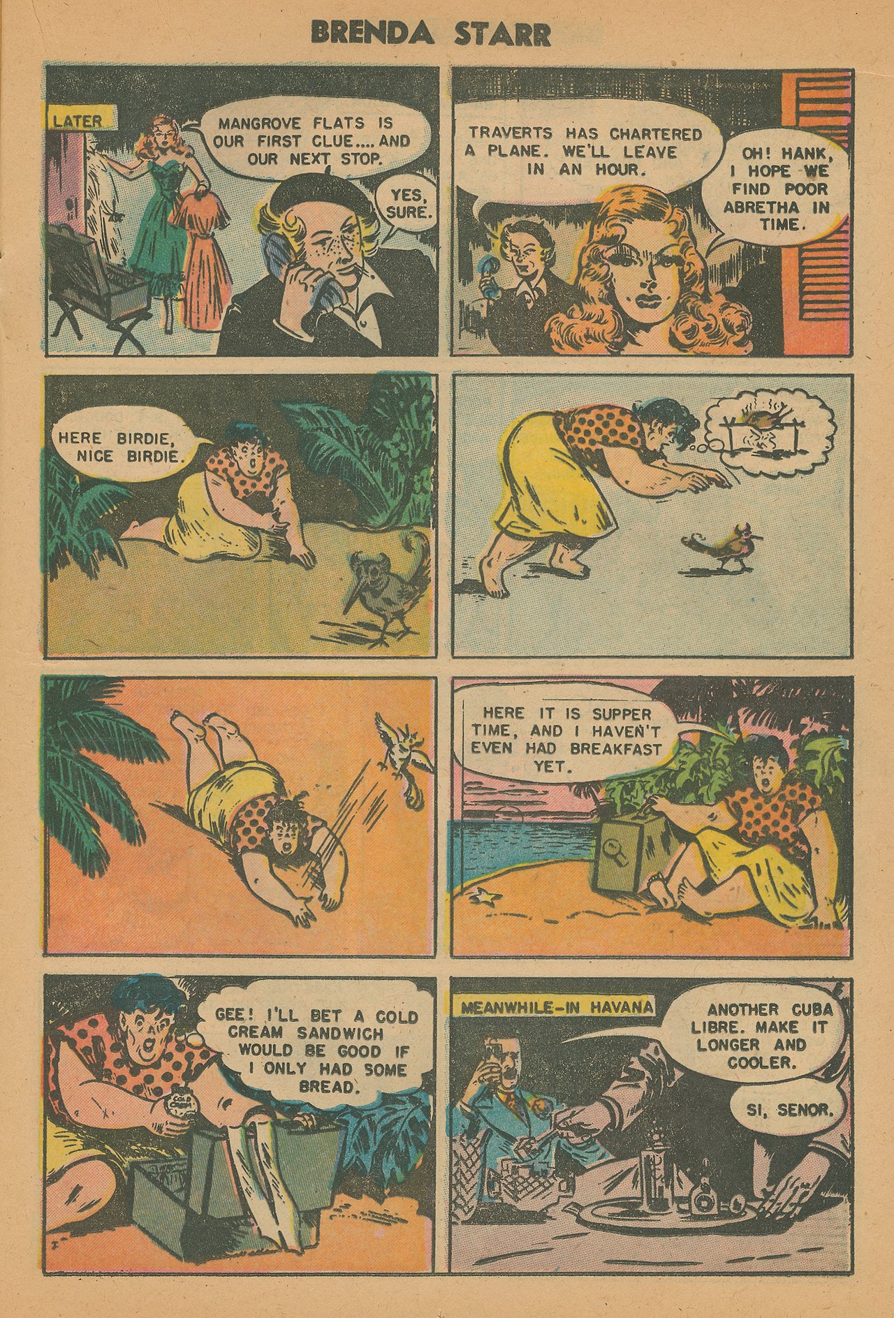 Read online Brenda Starr (1948) comic -  Issue #15 - 17