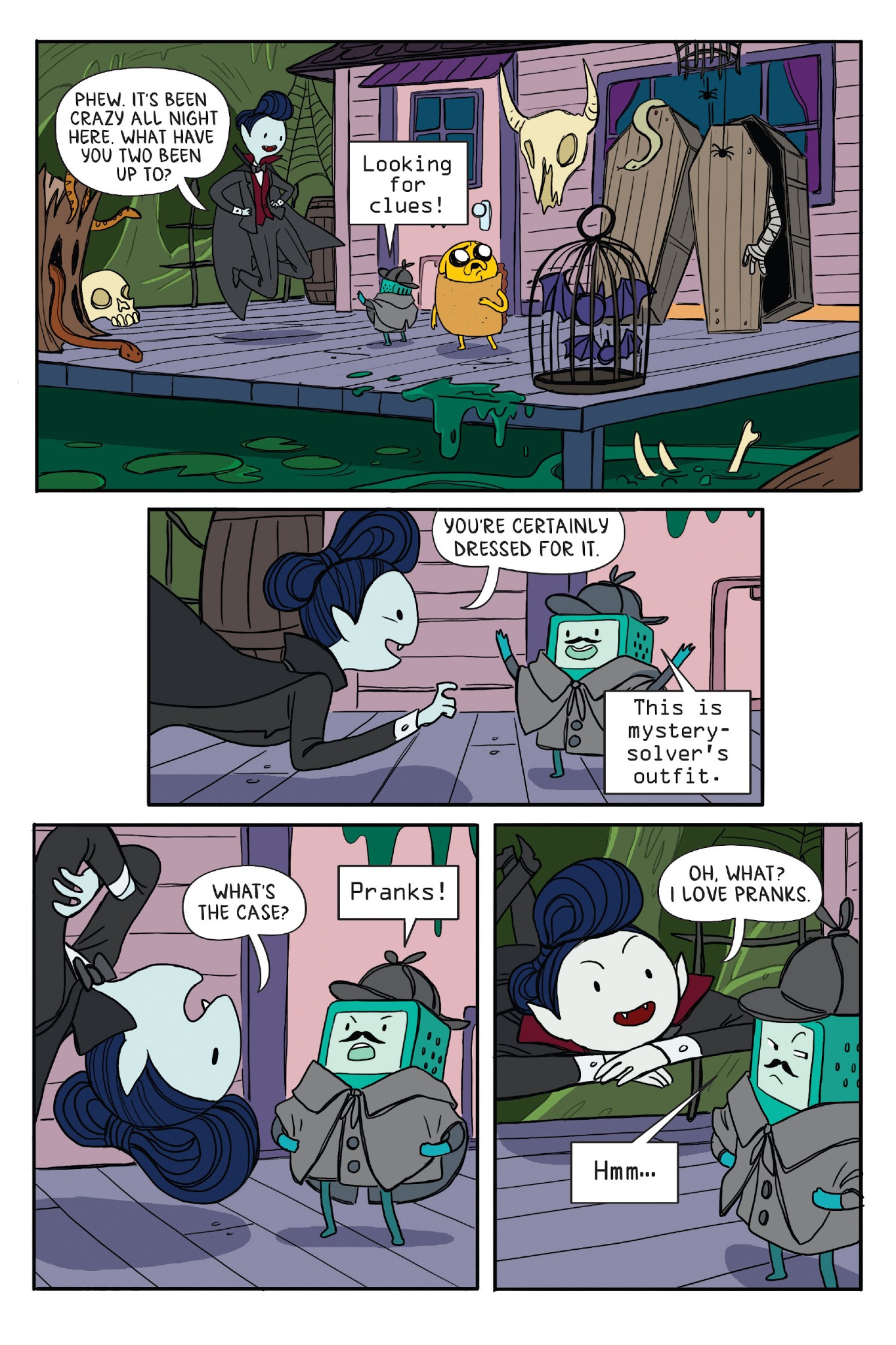 Read online Adventure Time: Masked Mayhem comic -  Issue # TPB - 79