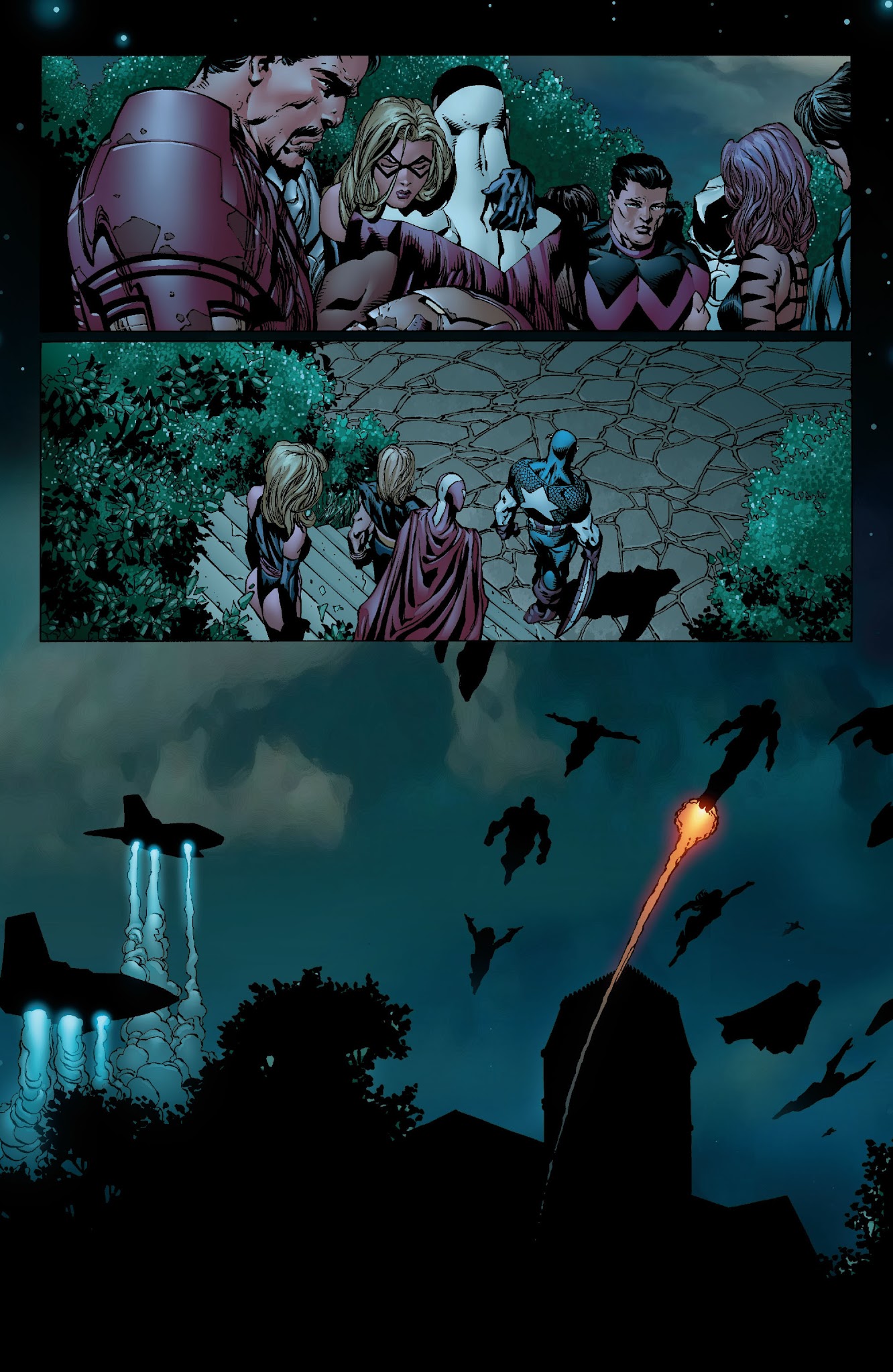 Read online Avengers Disassembled comic -  Issue #4 - 27