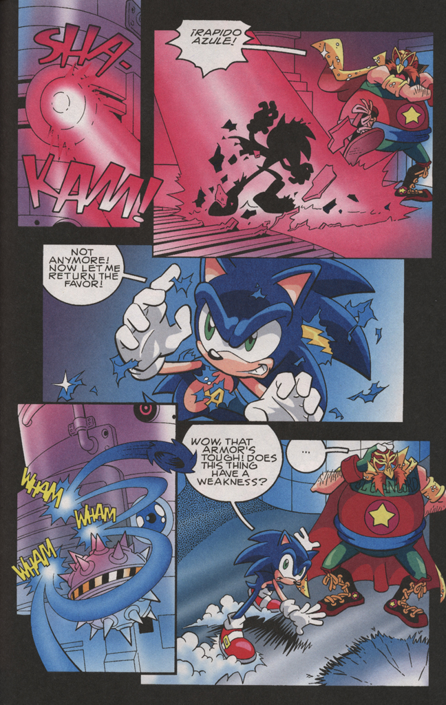 Read online Sonic X comic -  Issue #32 - 25