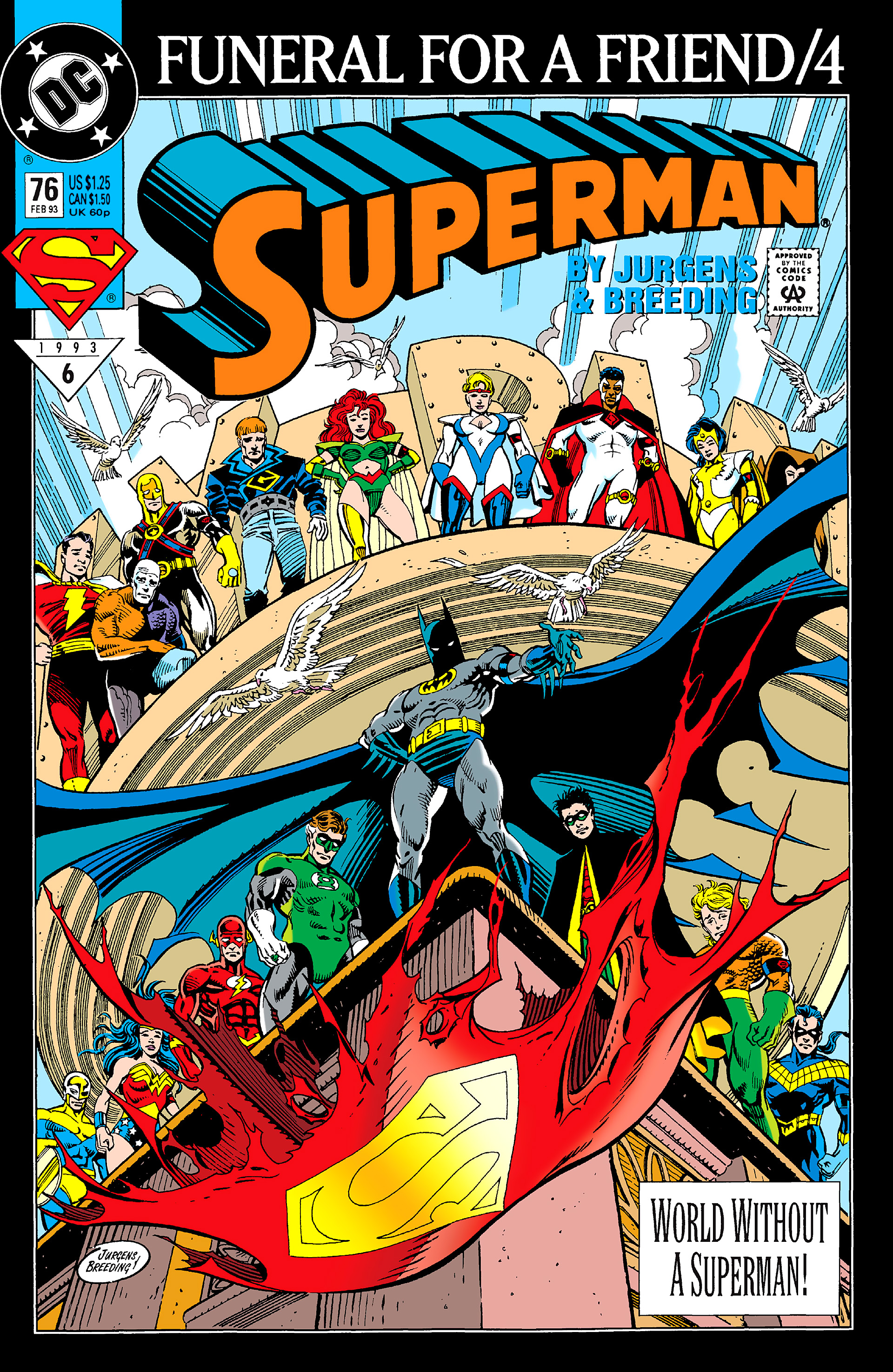 Read online Superman (1987) comic -  Issue #76 - 1