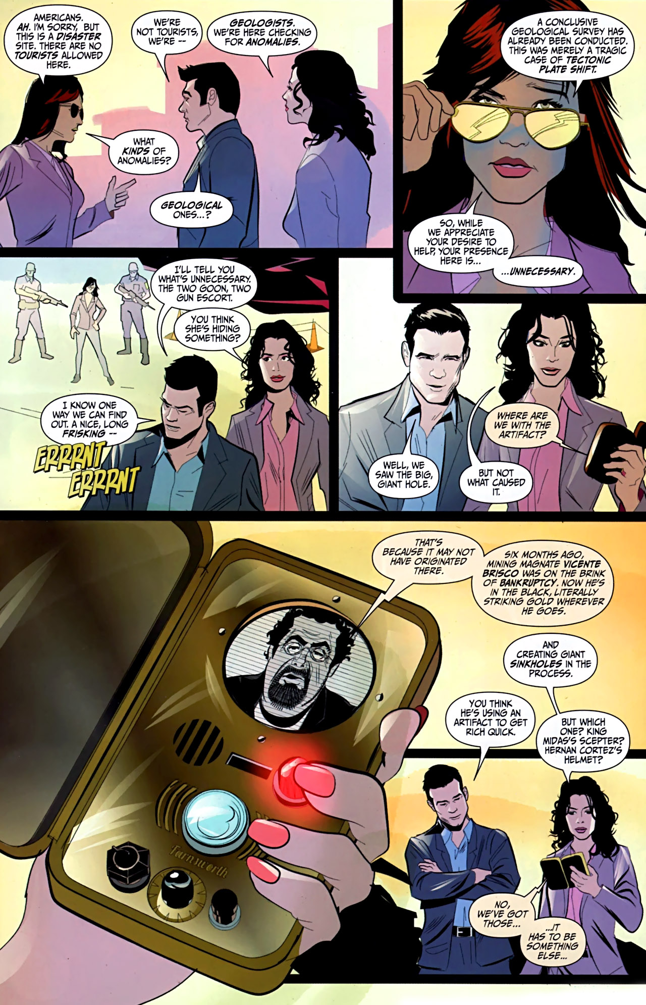 Read online Warehouse 13 comic -  Issue #1 - 9