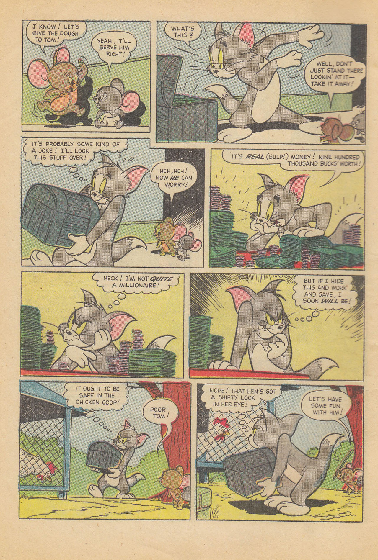 Read online Tom & Jerry Comics comic -  Issue #139 - 8