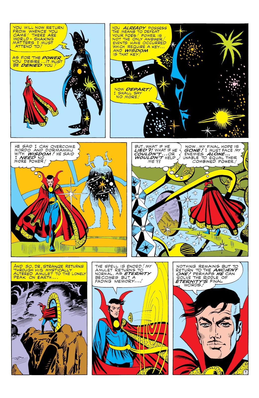 Marvel Masterworks: Doctor Strange issue TPB 1 (Part 3) - Page 71