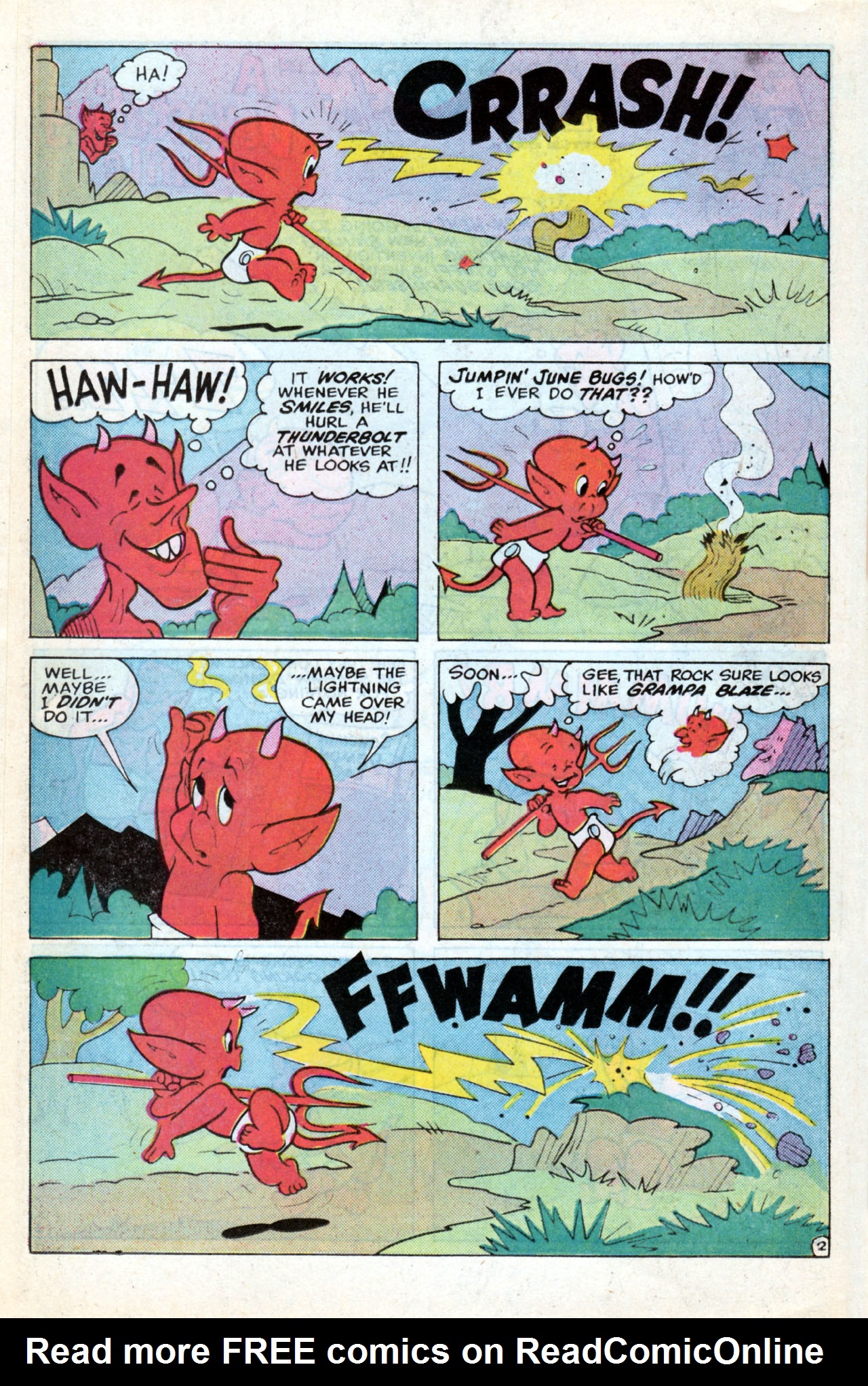 Read online Hot Stuff, the Little Devil comic -  Issue #168 - 21