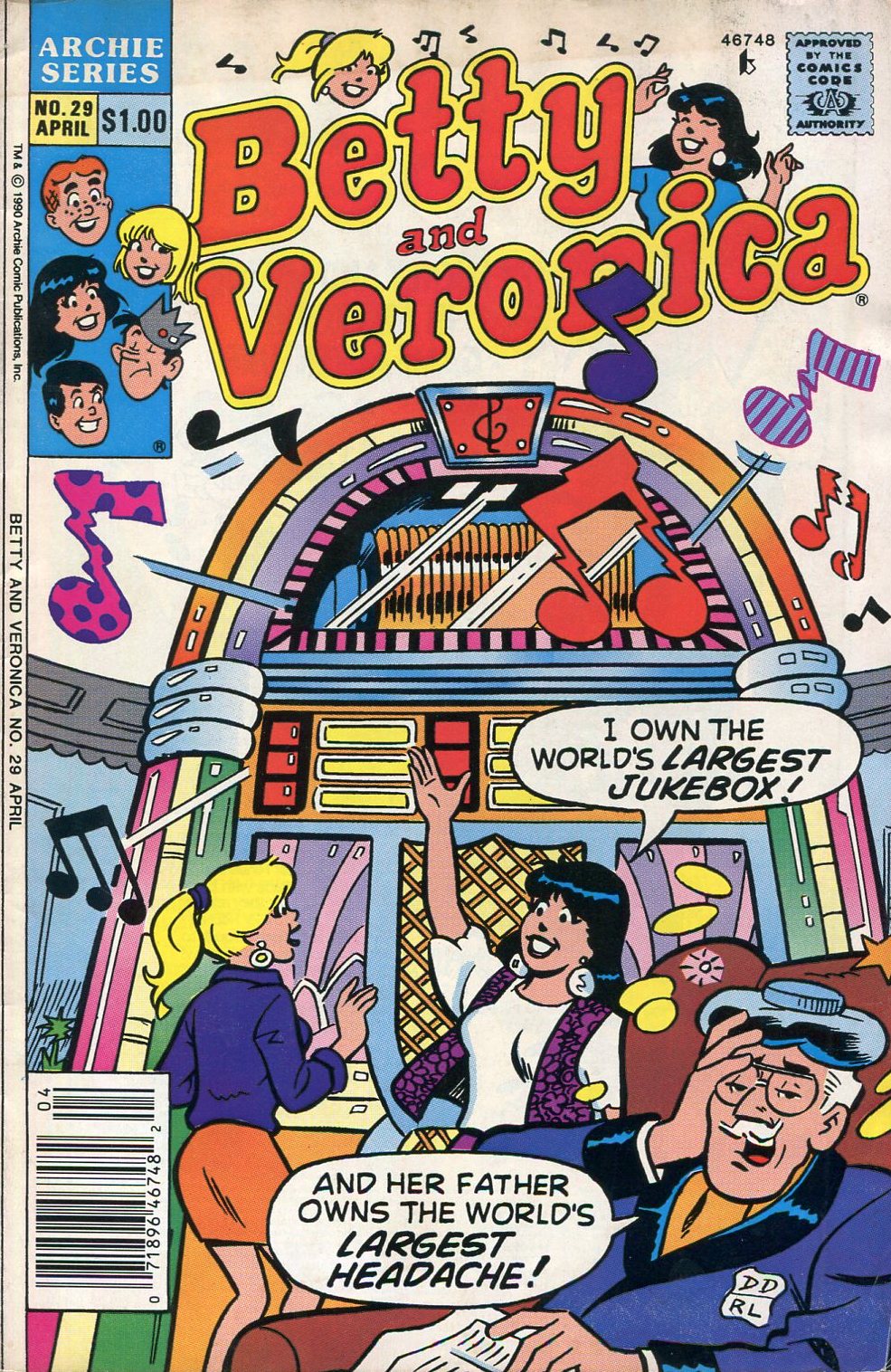 Read online Betty and Veronica (1987) comic -  Issue #29 - 1