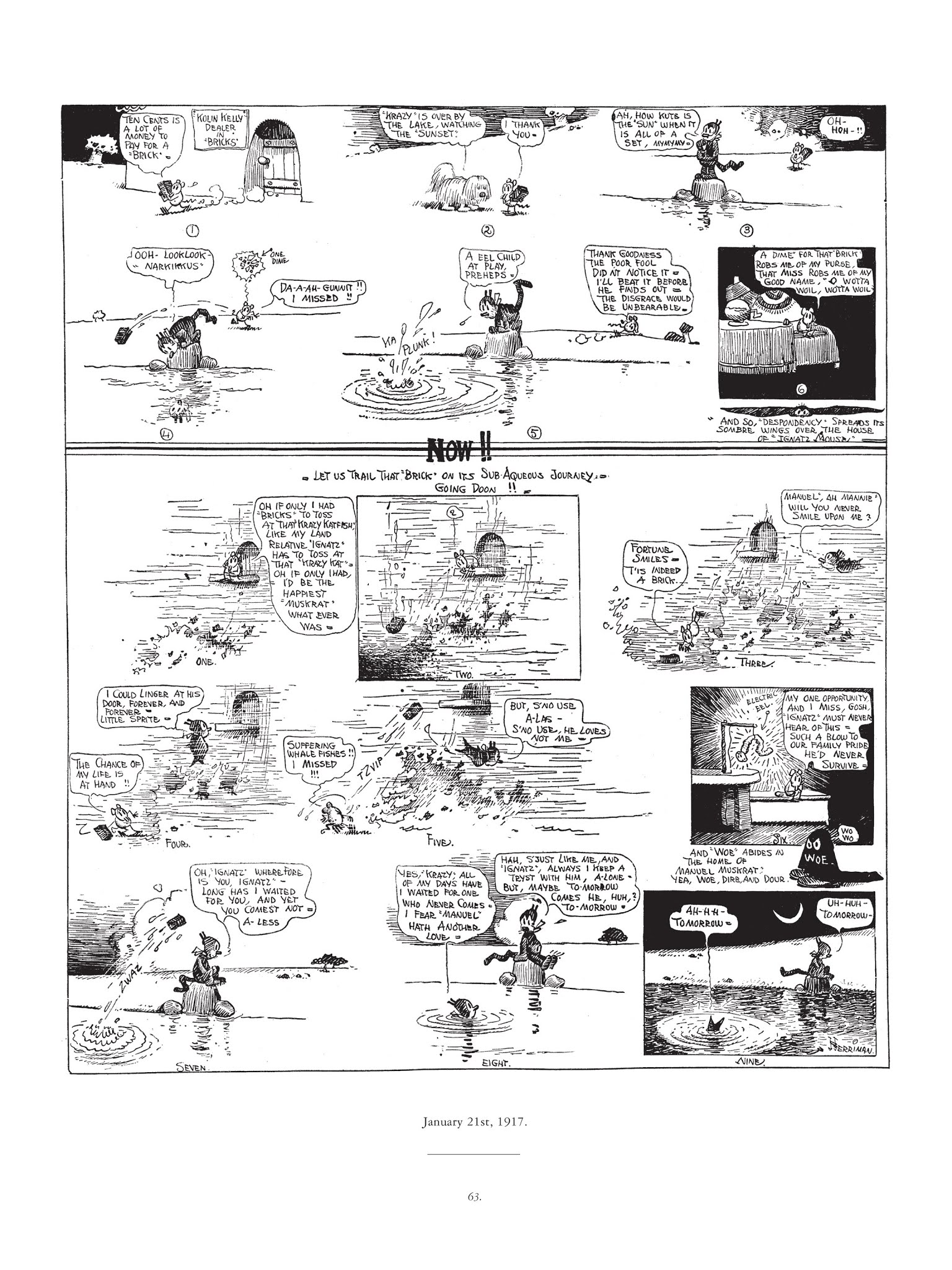 Read online Krazy & Ignatz comic -  Issue # TPB 1 - 63
