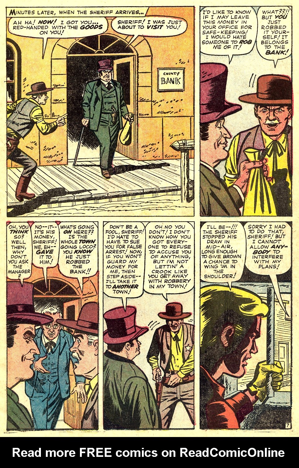 Read online Kid Colt Outlaw comic -  Issue #112 - 11