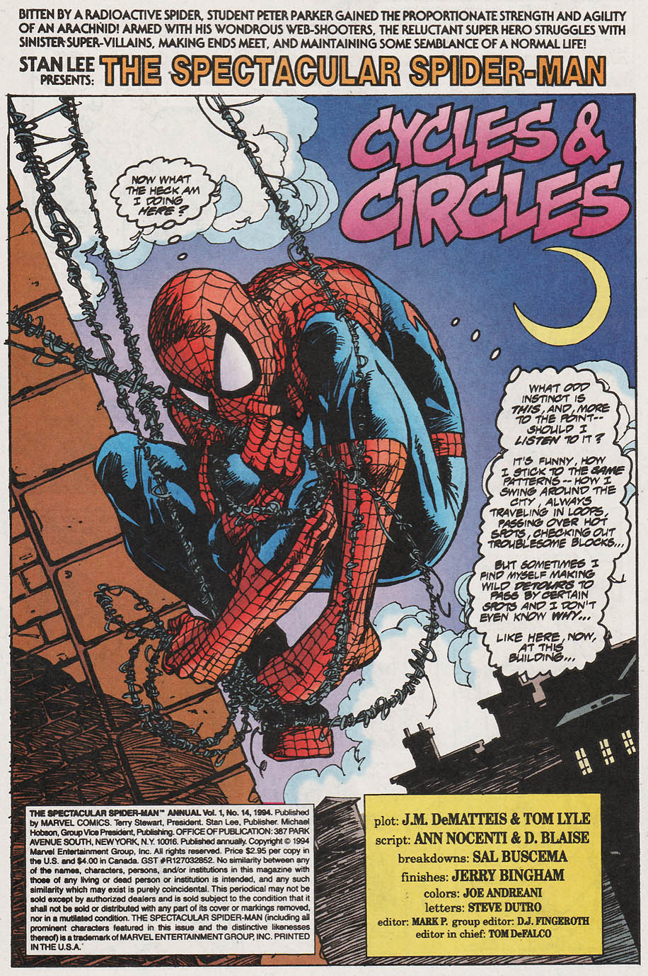 Read online The Spectacular Spider-Man (1976) comic -  Issue # Annual 14 - 2