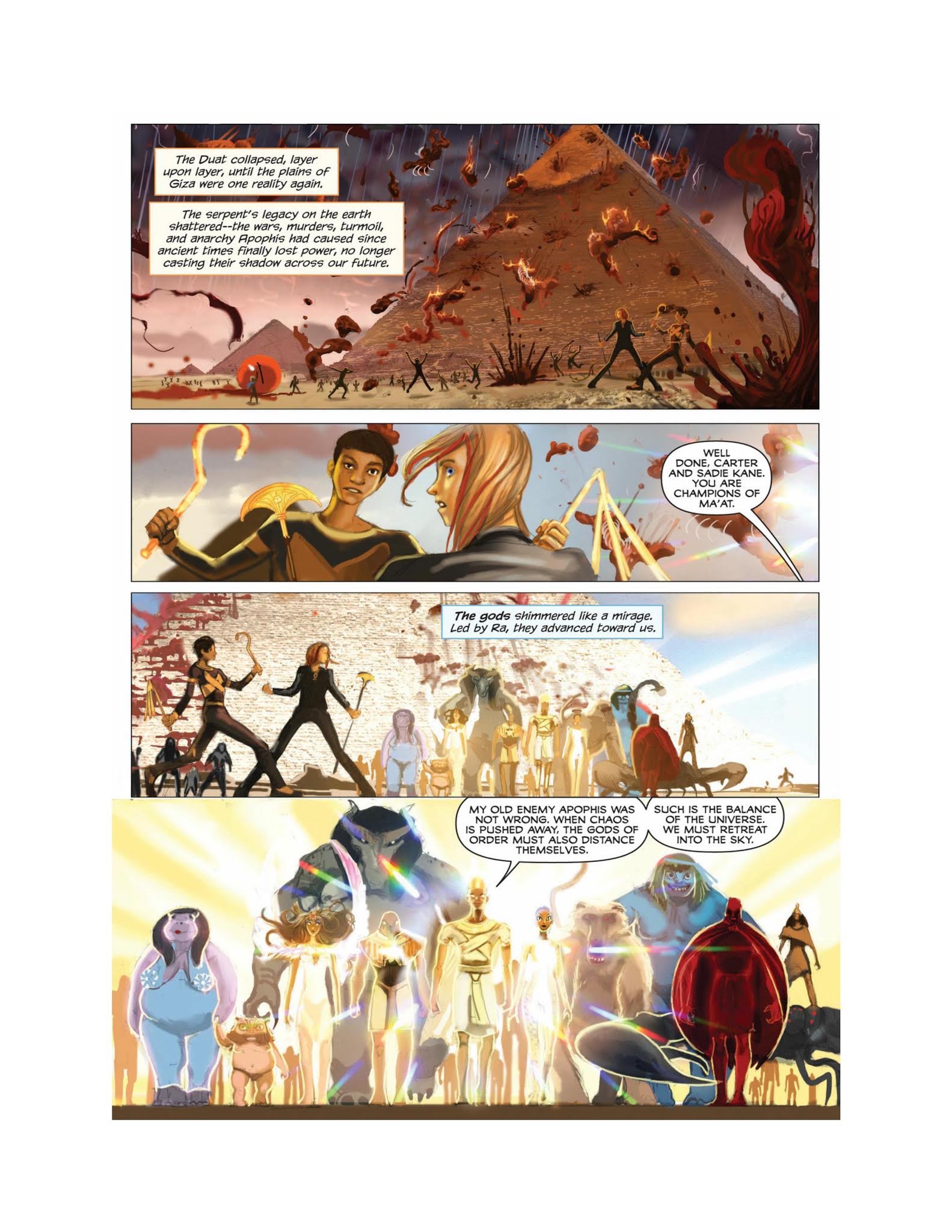 Read online The Kane Chronicles comic -  Issue # TPB 3 (Part 2) - 53