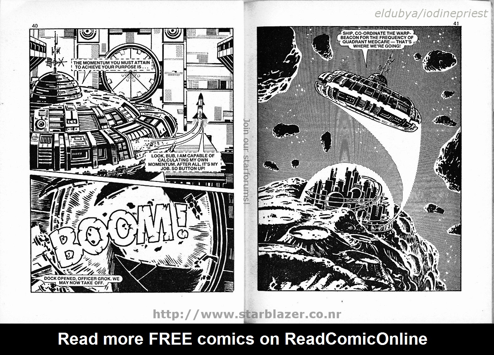 Read online Starblazer comic -  Issue #184 - 22