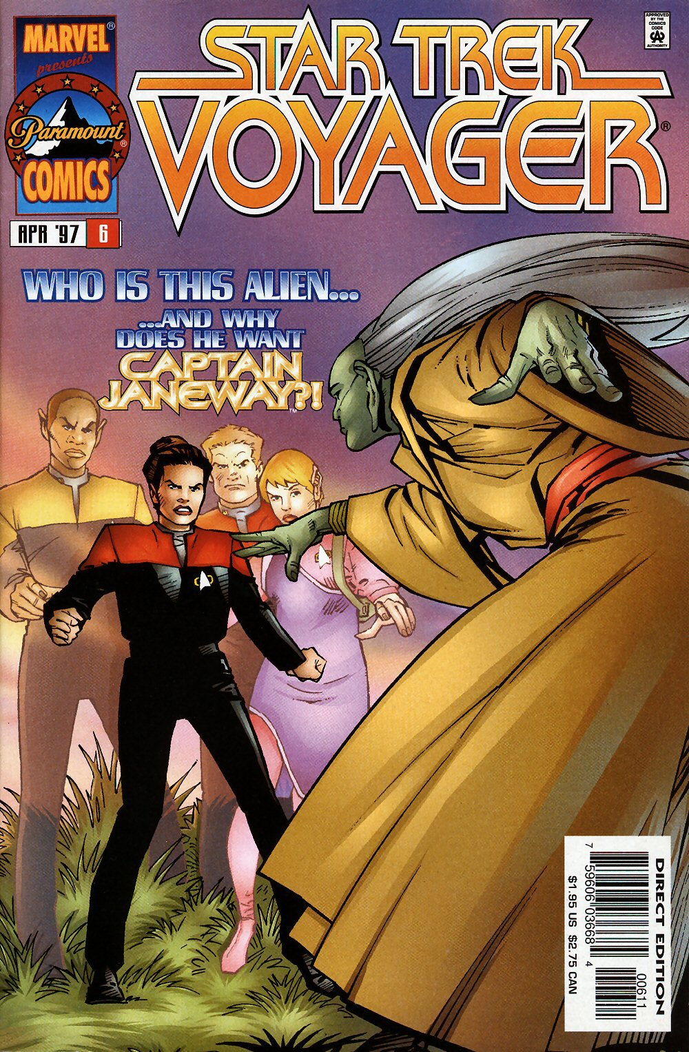 Read online Star Trek: Voyager comic -  Issue #6 - 1