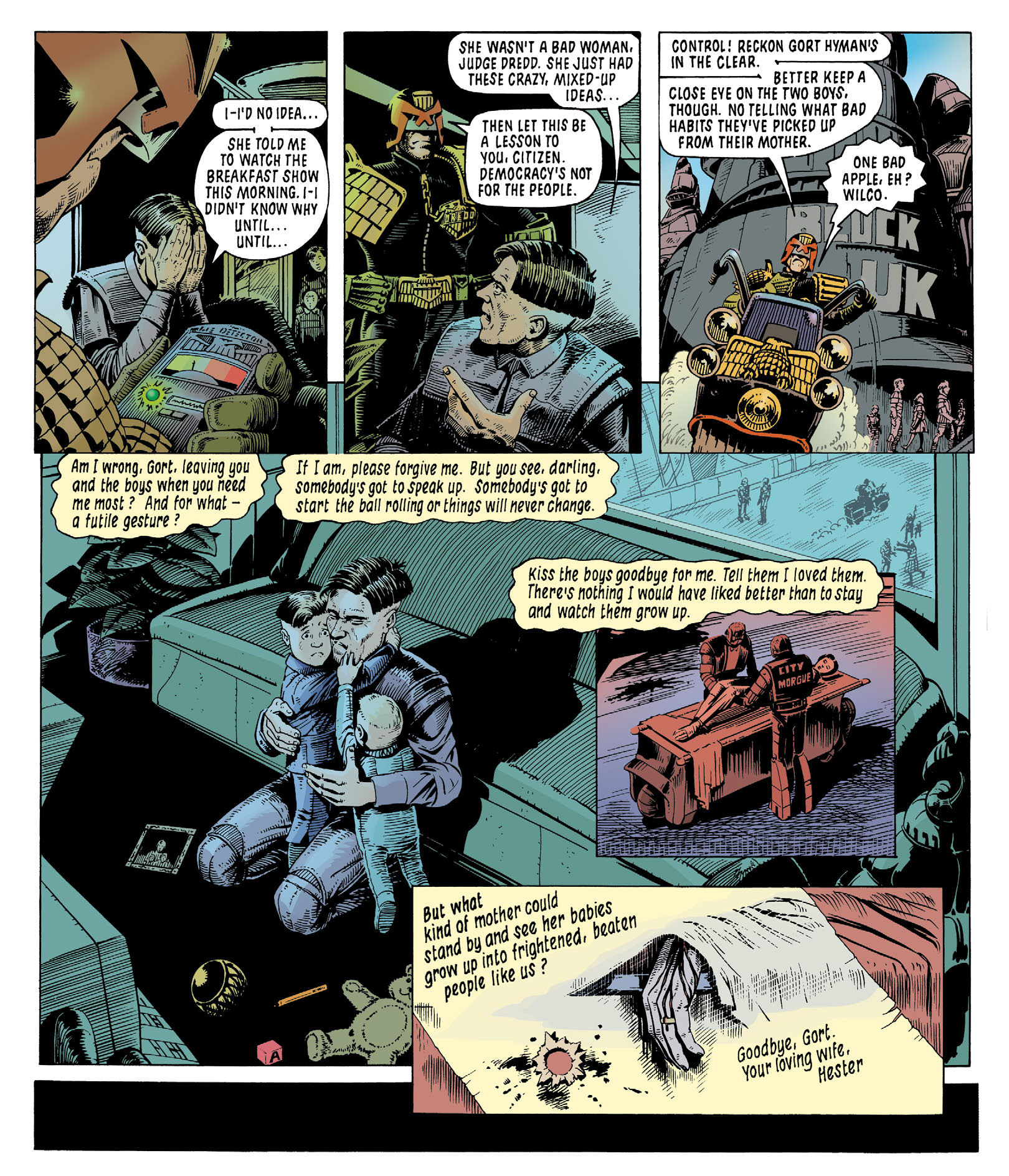 Read online Essential Judge Dredd: America comic -  Issue # TPB (Part 1) - 11