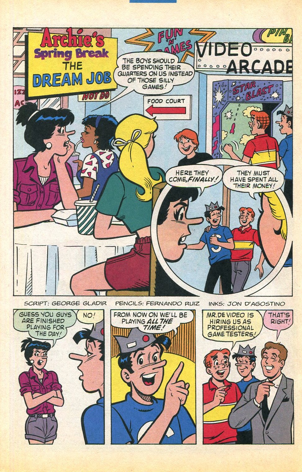 Read online Archie's Spring Break comic -  Issue #1 - 44