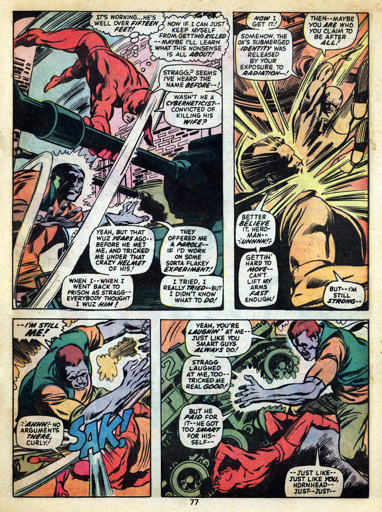 Read online Marvel Treasury Edition comic -  Issue #13 - 77