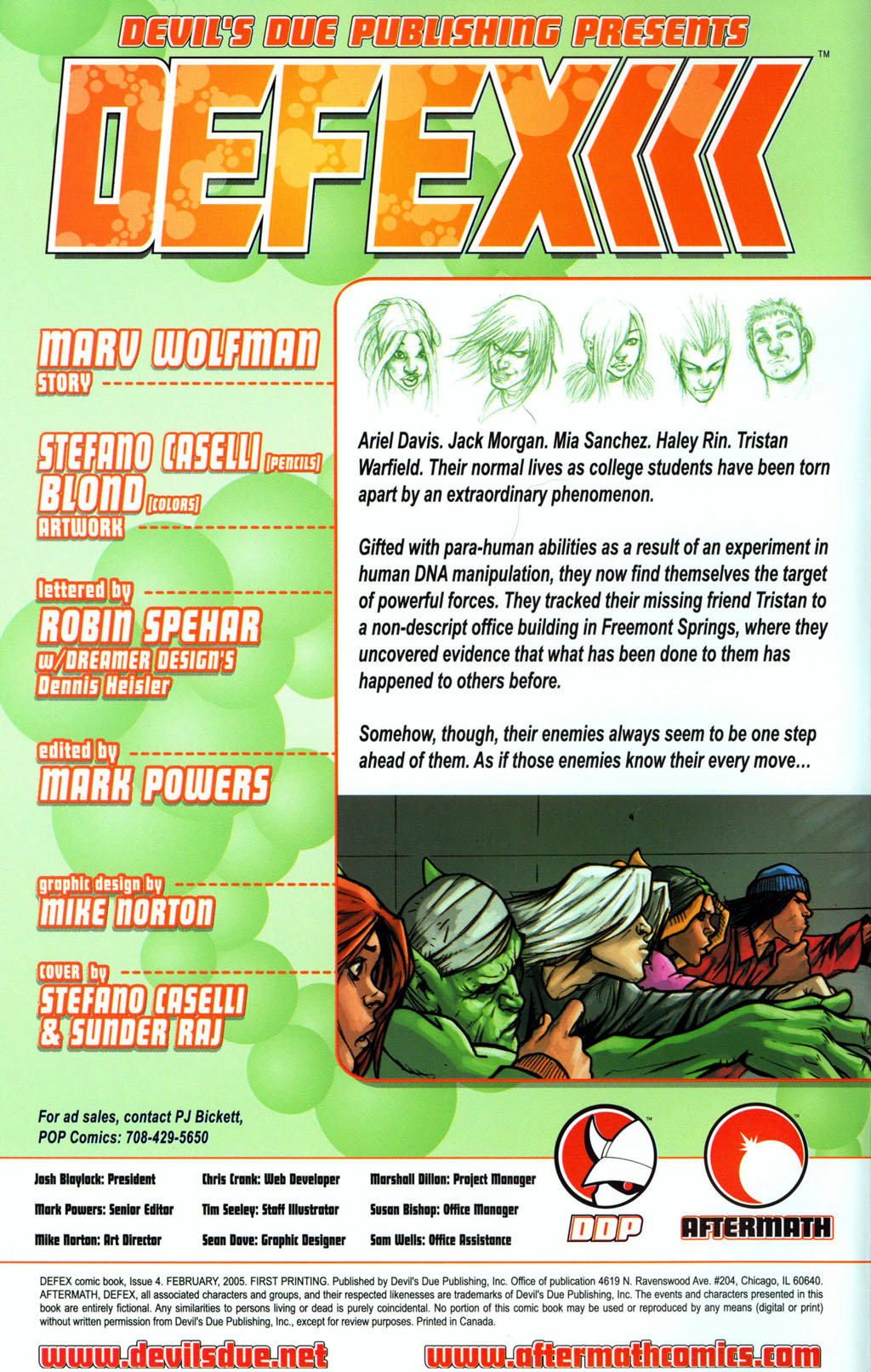 Read online Defex comic -  Issue #4 - 2
