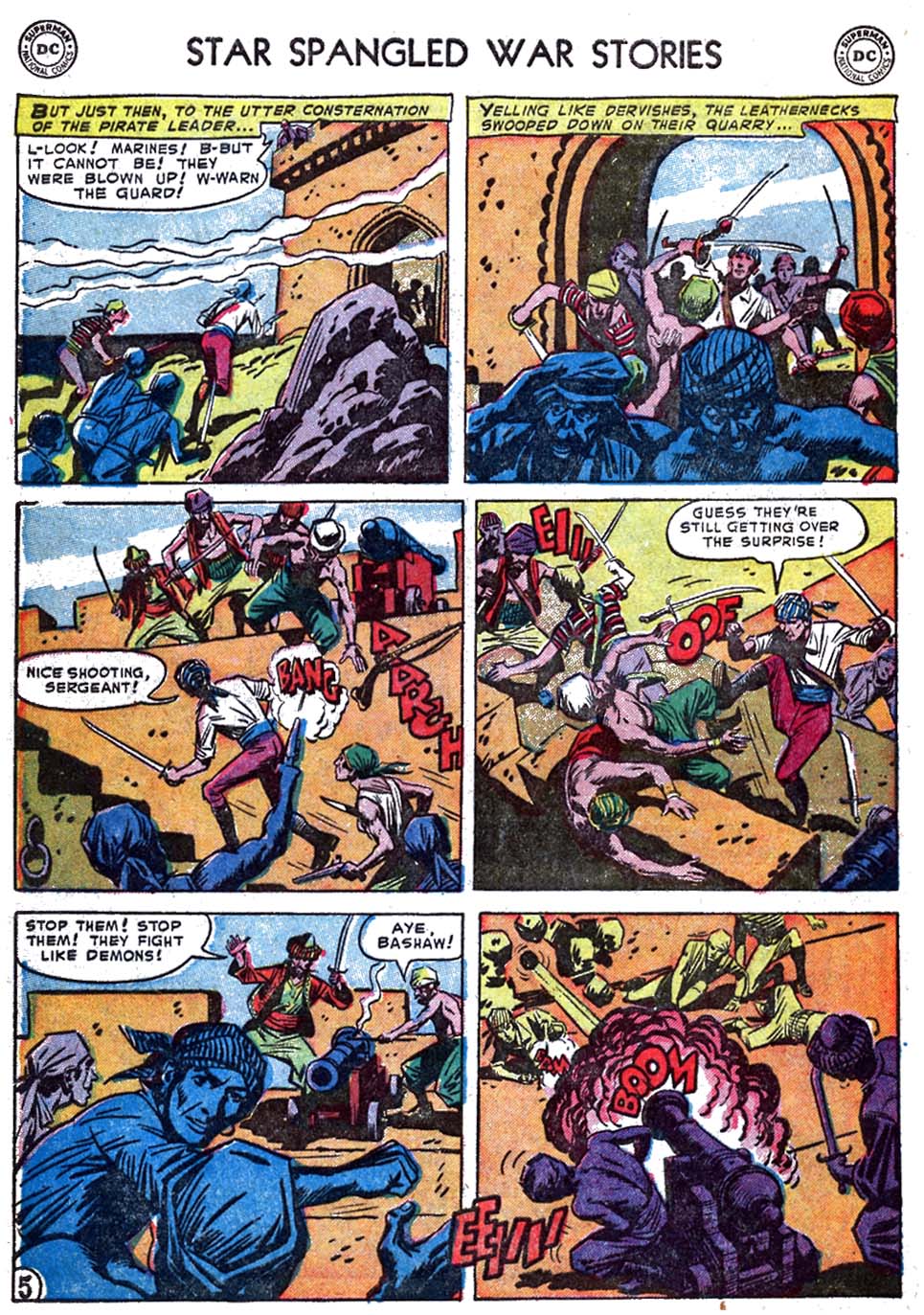 Read online Star Spangled War Stories (1952) comic -  Issue #10 - 32