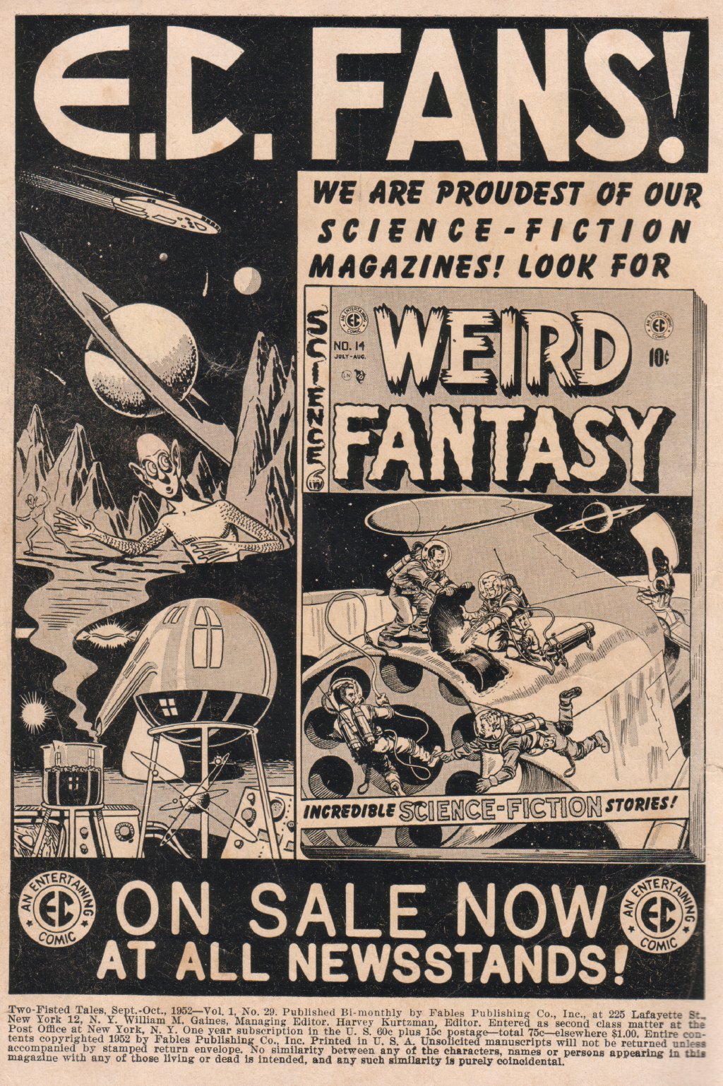 Read online Two-Fisted Tales comic -  Issue #29 - 2