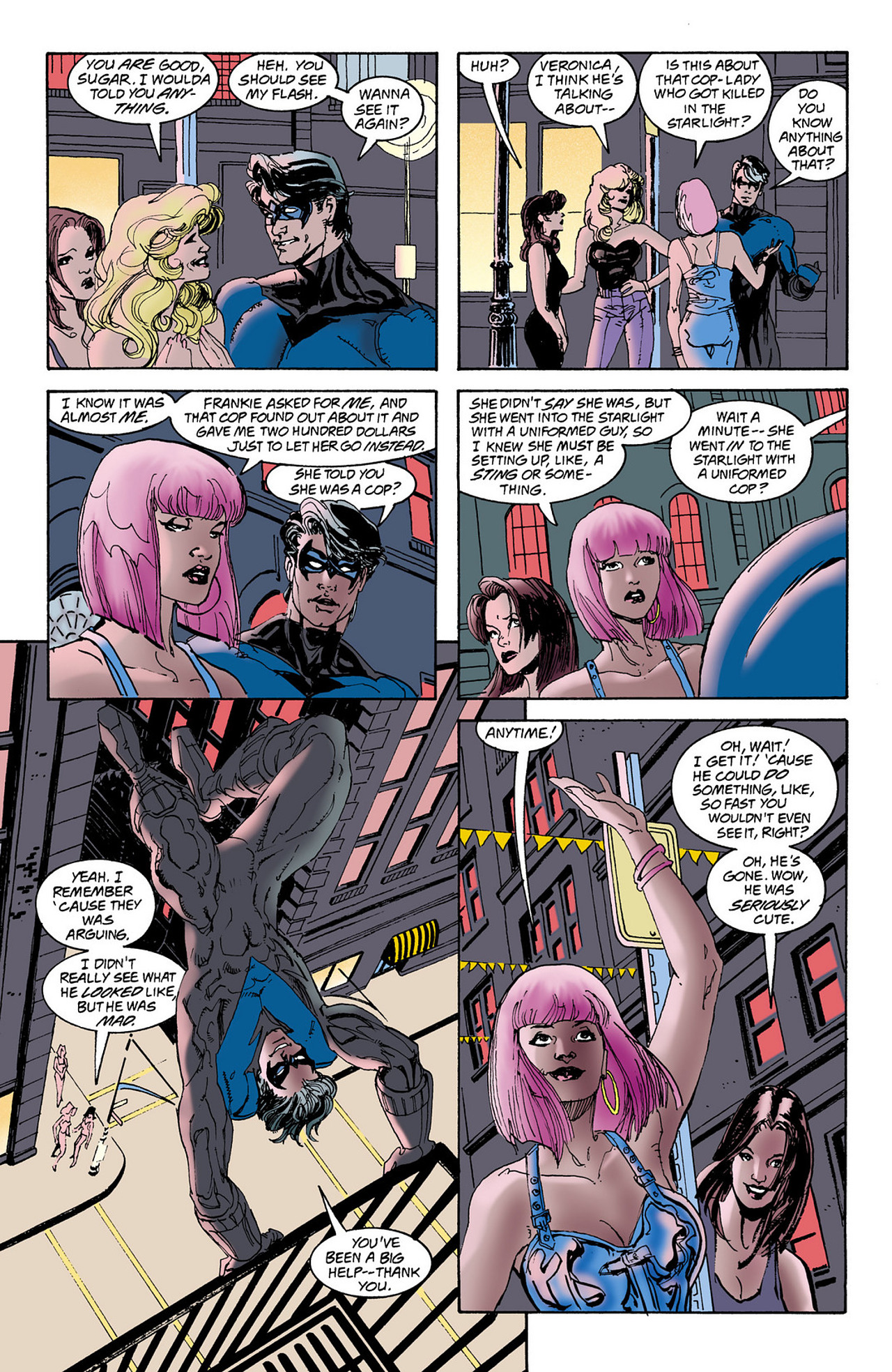 Read online Nightwing and Huntress comic -  Issue #3 - 9