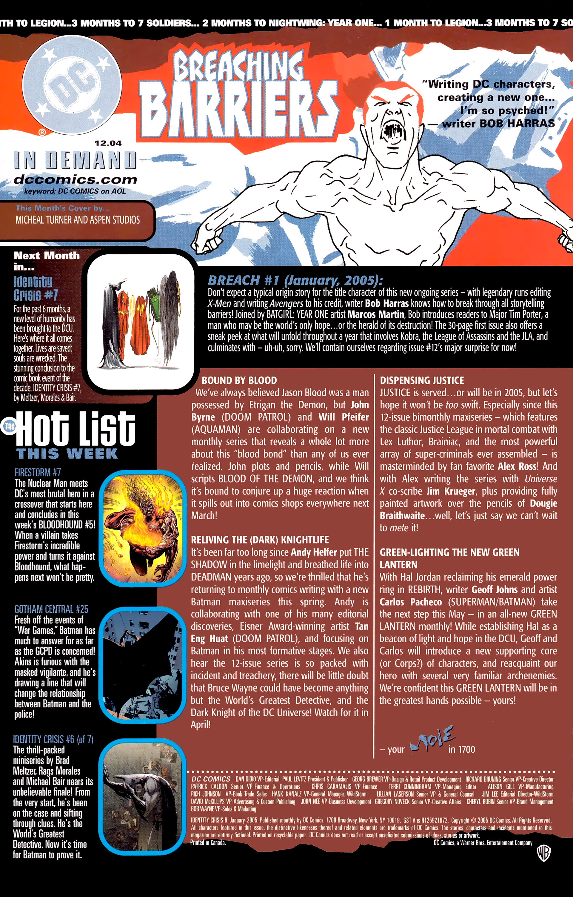 Read online Identity Crisis comic -  Issue #6 - 34