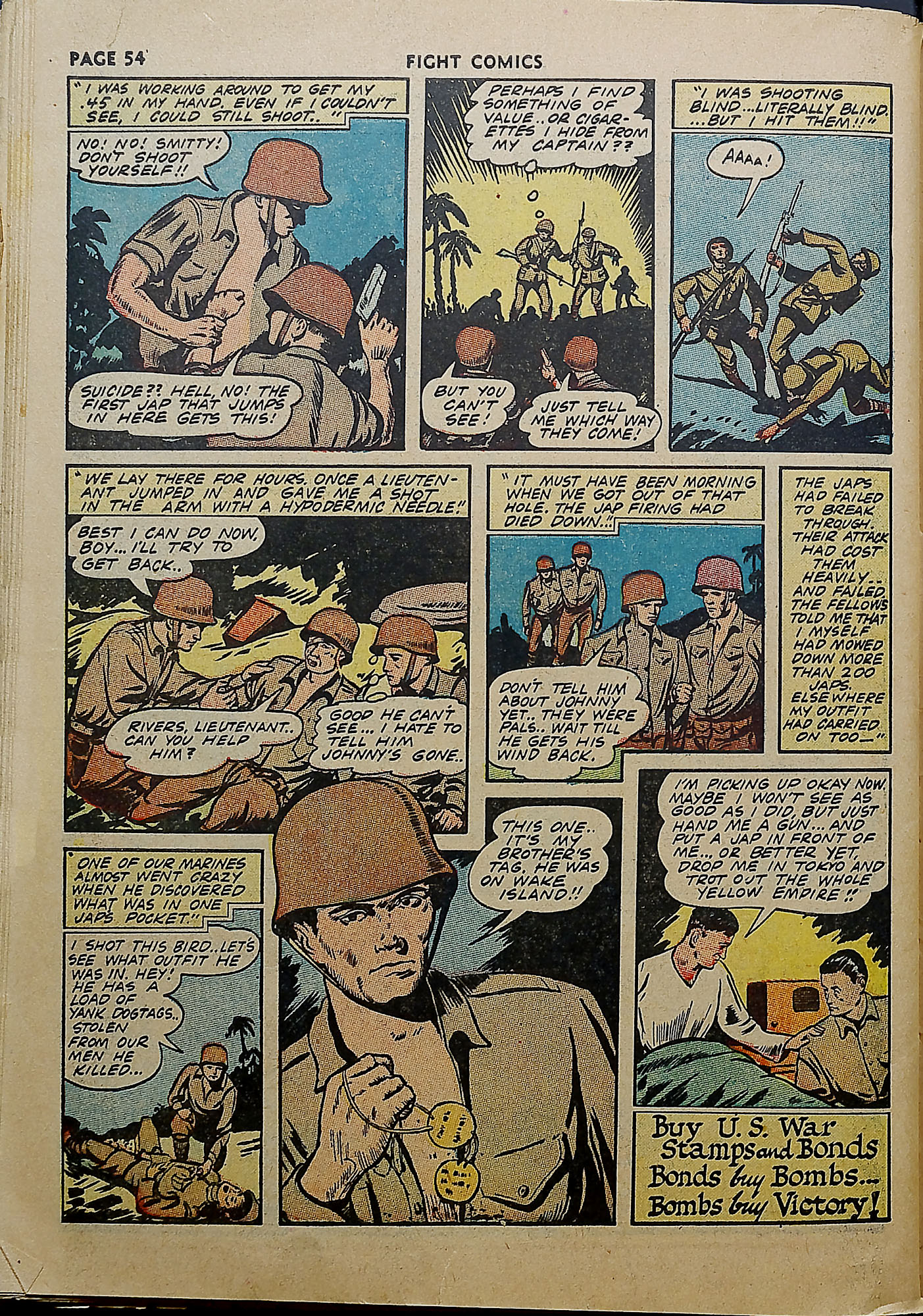 Read online Fight Comics comic -  Issue #25 - 56