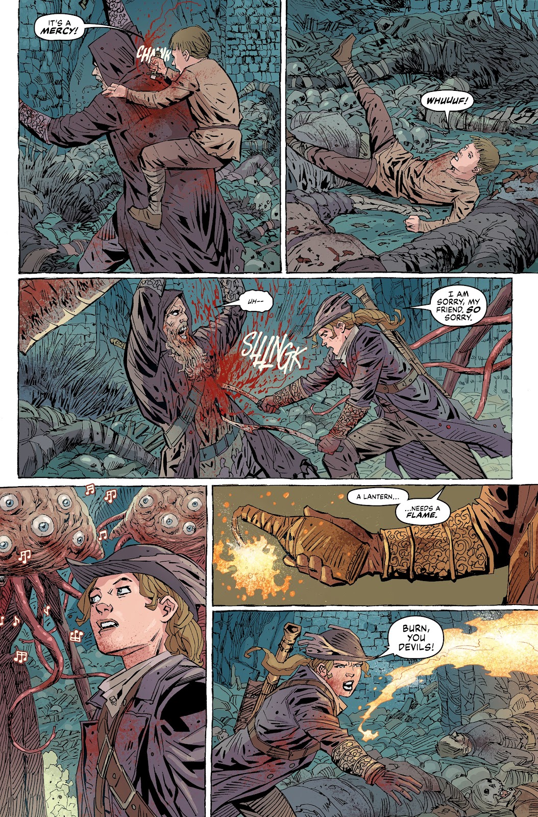 Bloodborne: Lady of the Lanterns issue 4 - Page 22