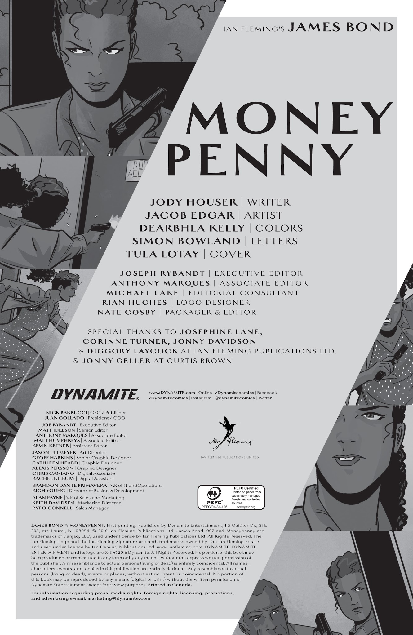 Read online James Bond: Moneypenny comic -  Issue # Full - 2