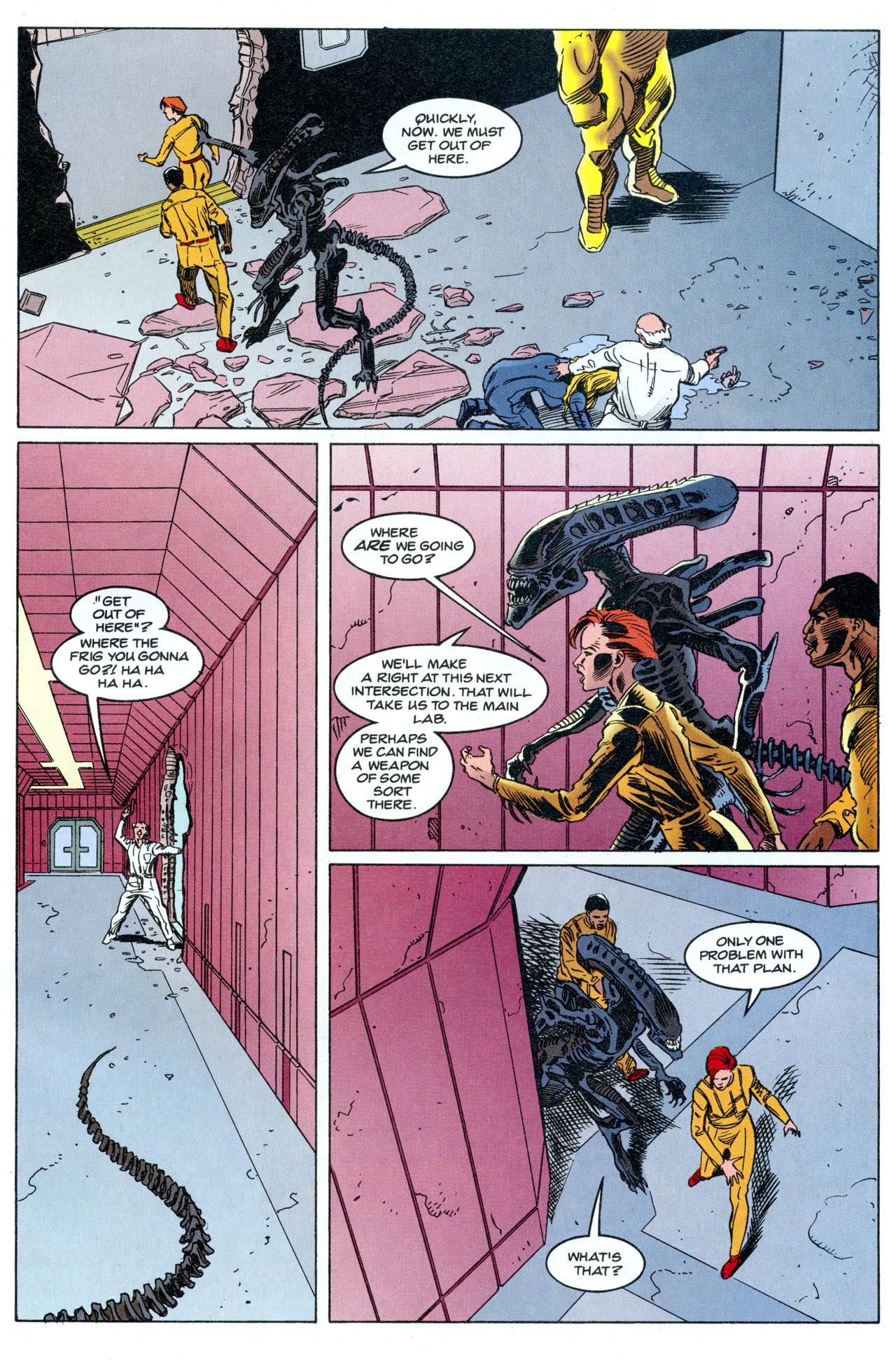 Read online Aliens: Stronghold comic -  Issue #3 - 27