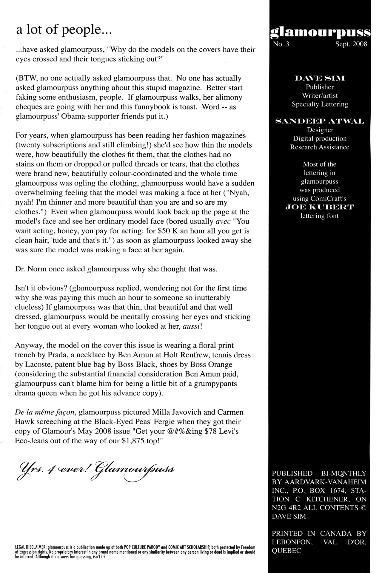 Read online Glamourpuss comic -  Issue #3 - 2