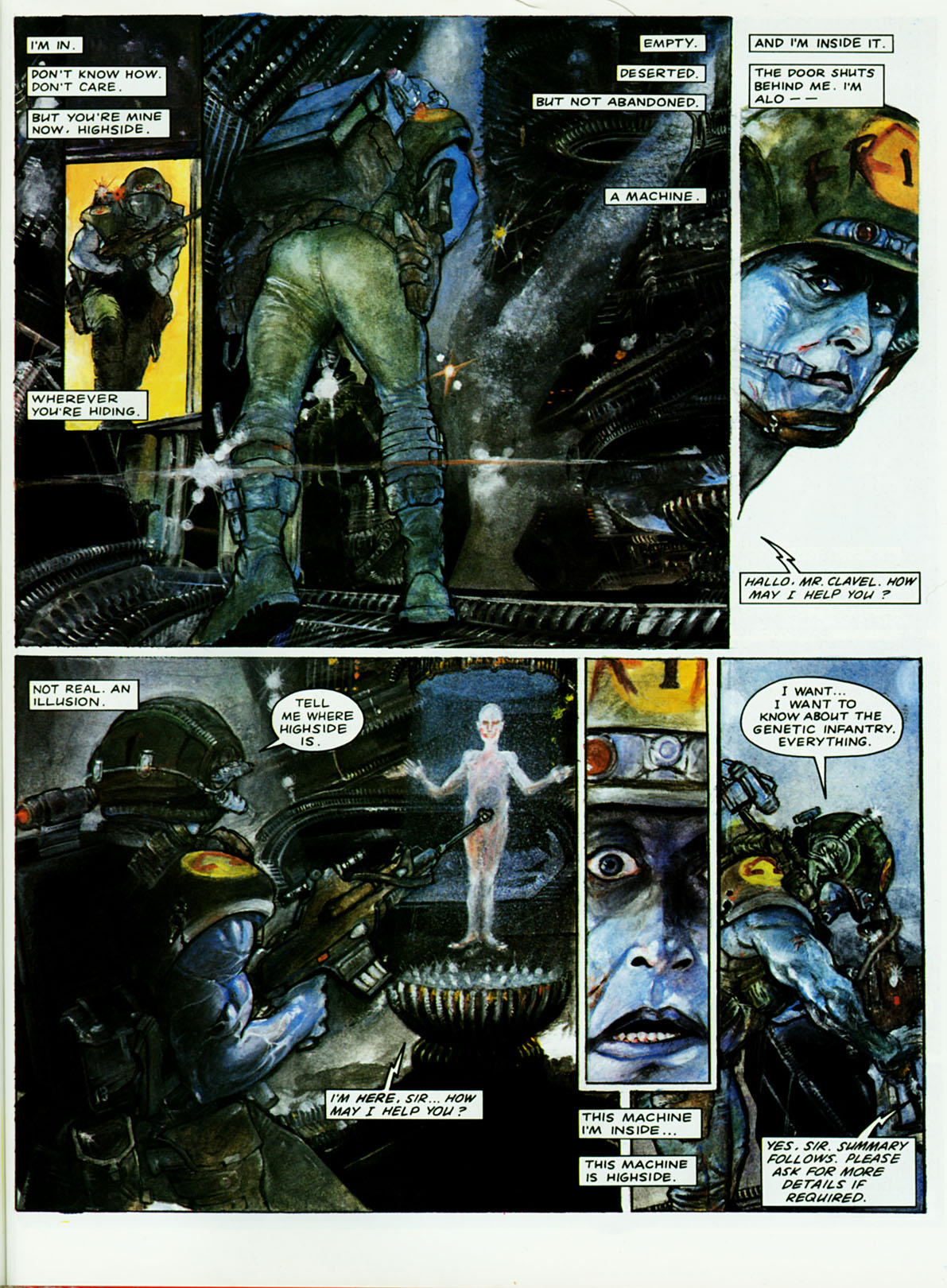 Read online Rogue Trooper: The War Machine comic -  Issue # TPB - 59