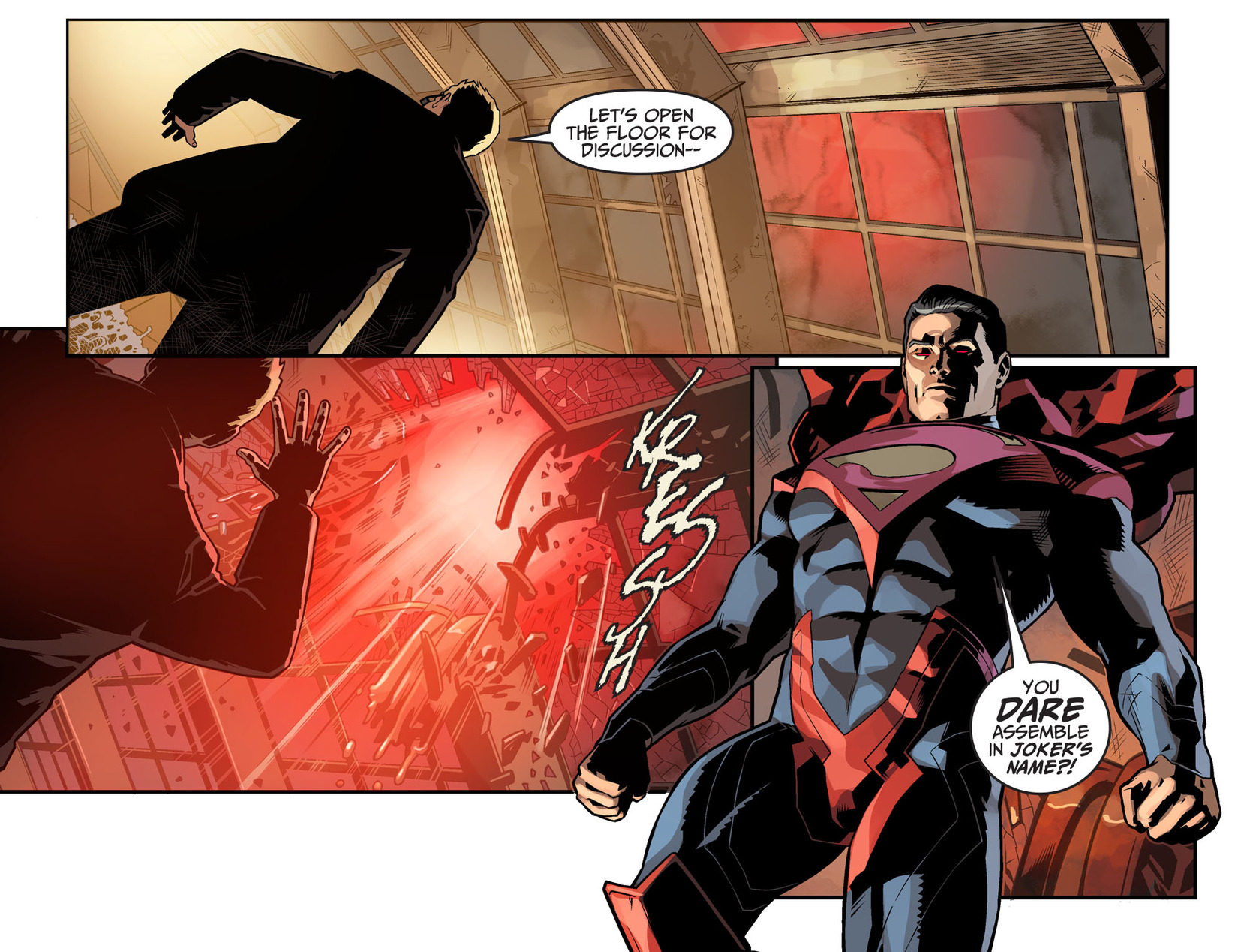 Read online Injustice: Gods Among Us: Year Five comic -  Issue #16 - 19