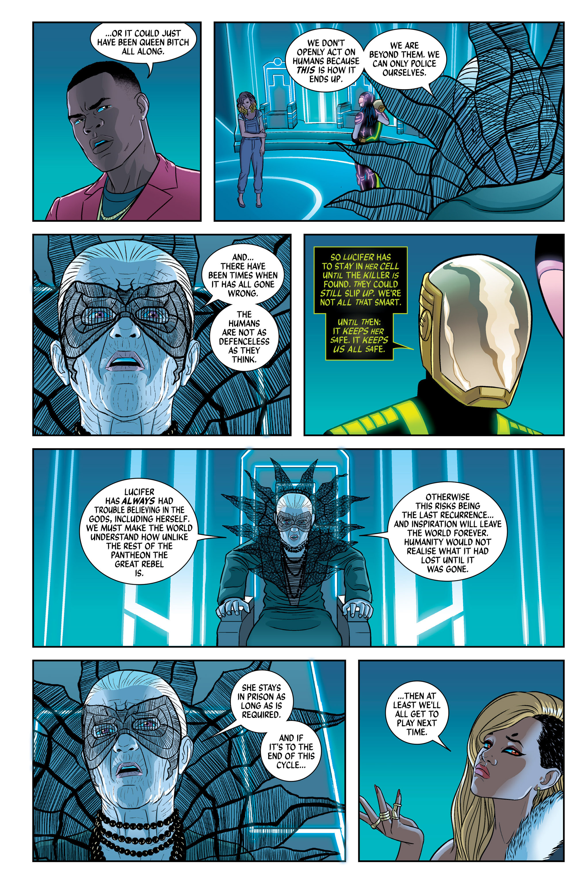 Read online The Wicked   The Divine: Book One comic -  Issue # Full (Part 1) - 110