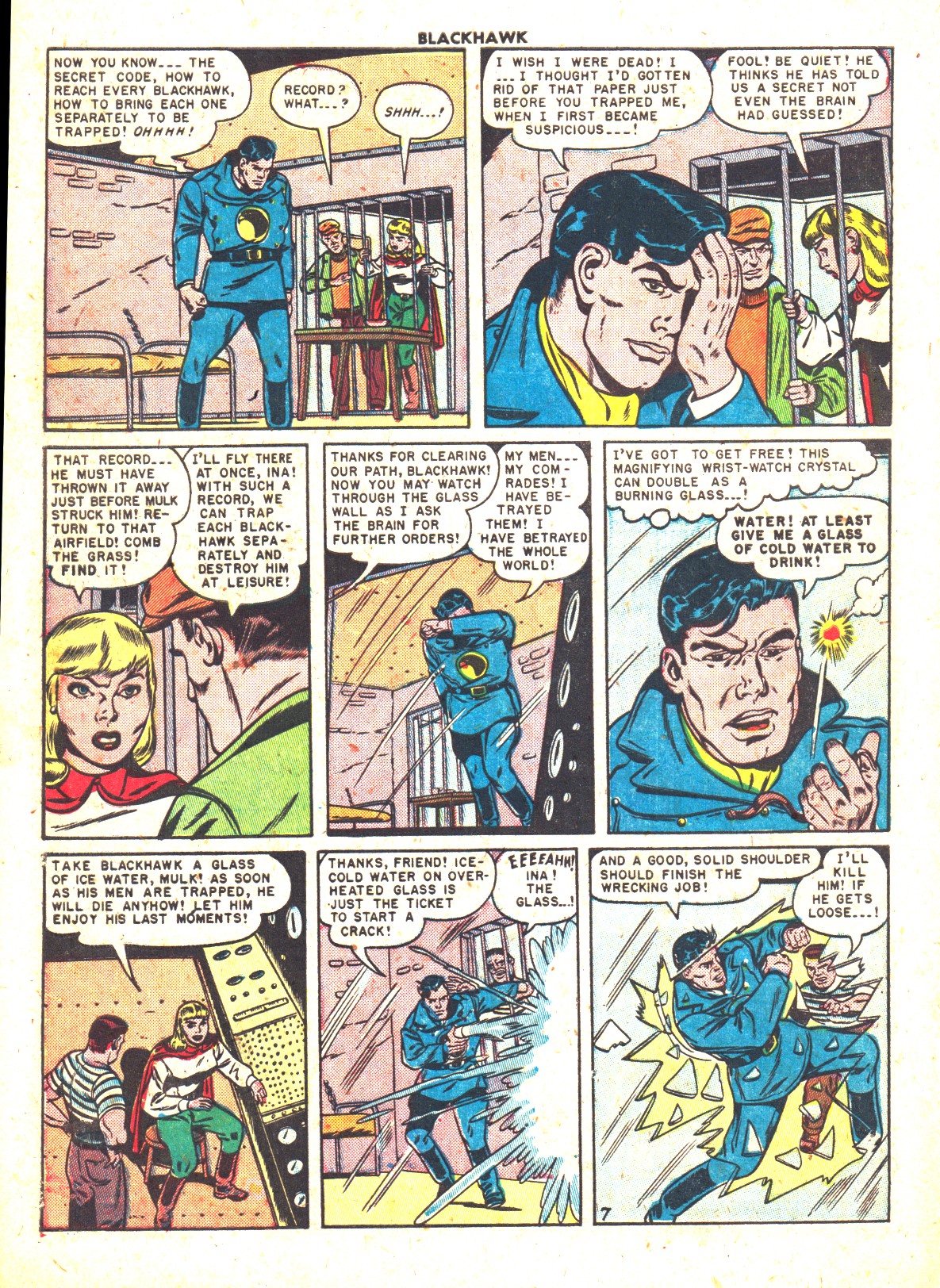 Read online Blackhawk (1957) comic -  Issue #35 - 48