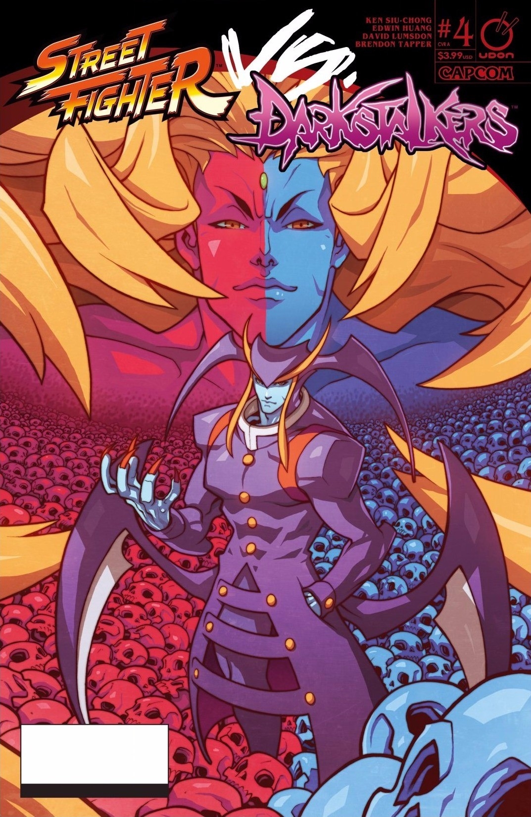 Read online Street Fighter VS Darkstalkers comic -  Issue #4 - 1