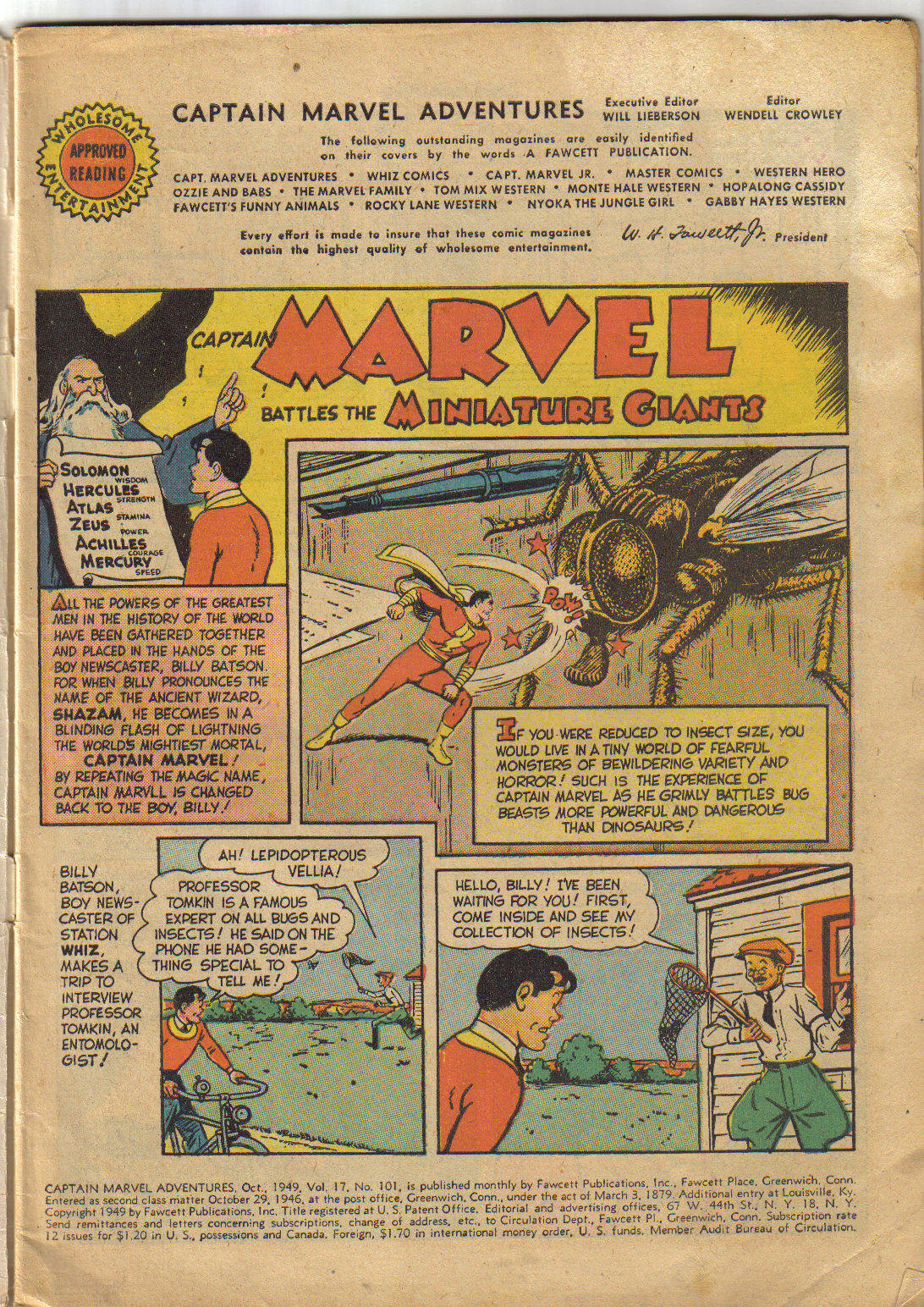 Captain Marvel Adventures issue 101 - Page 3