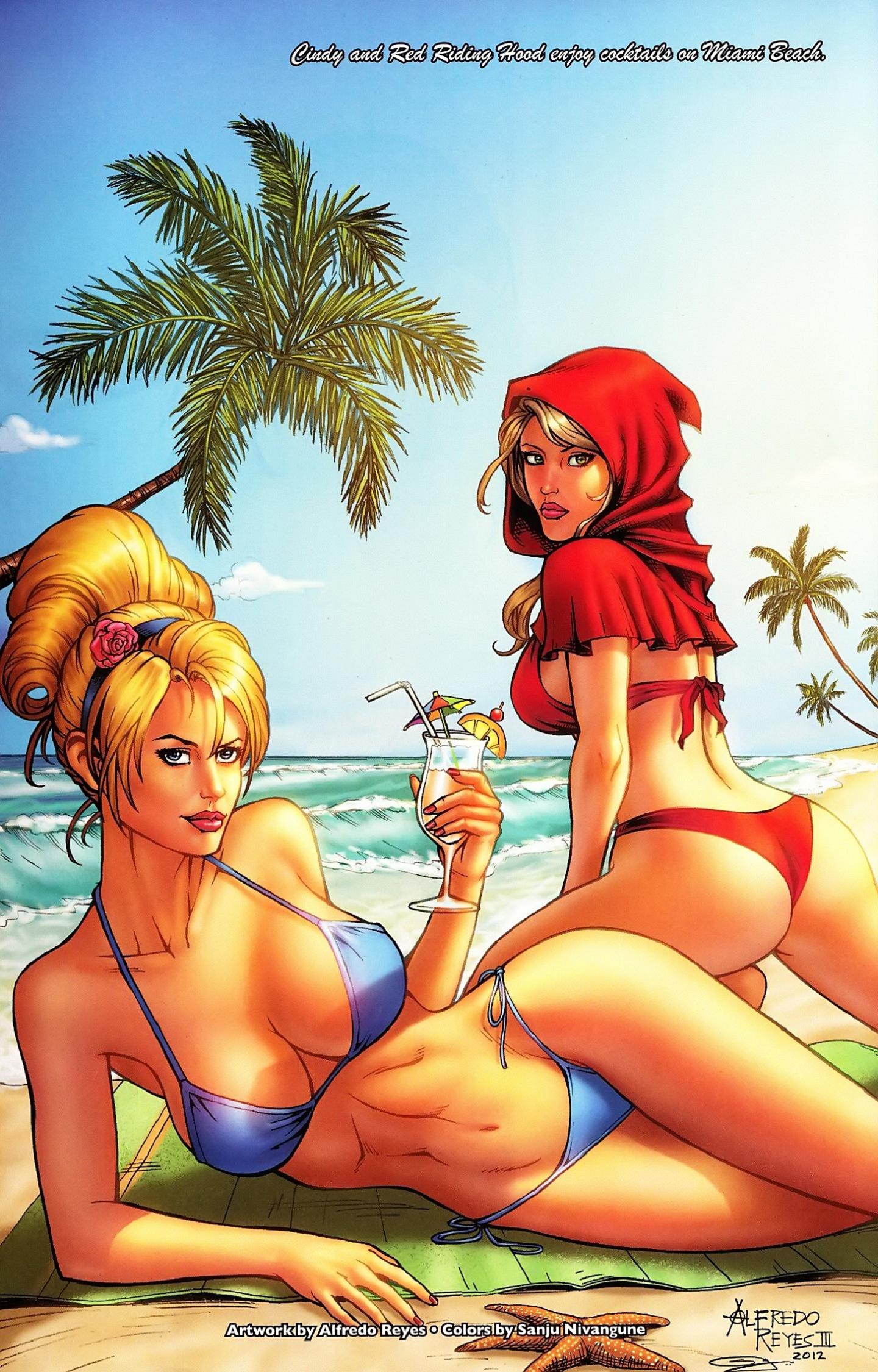 Read online Grimm Fairy Tales: 2012 Swimsuit Special comic -  Issue # Full - 26