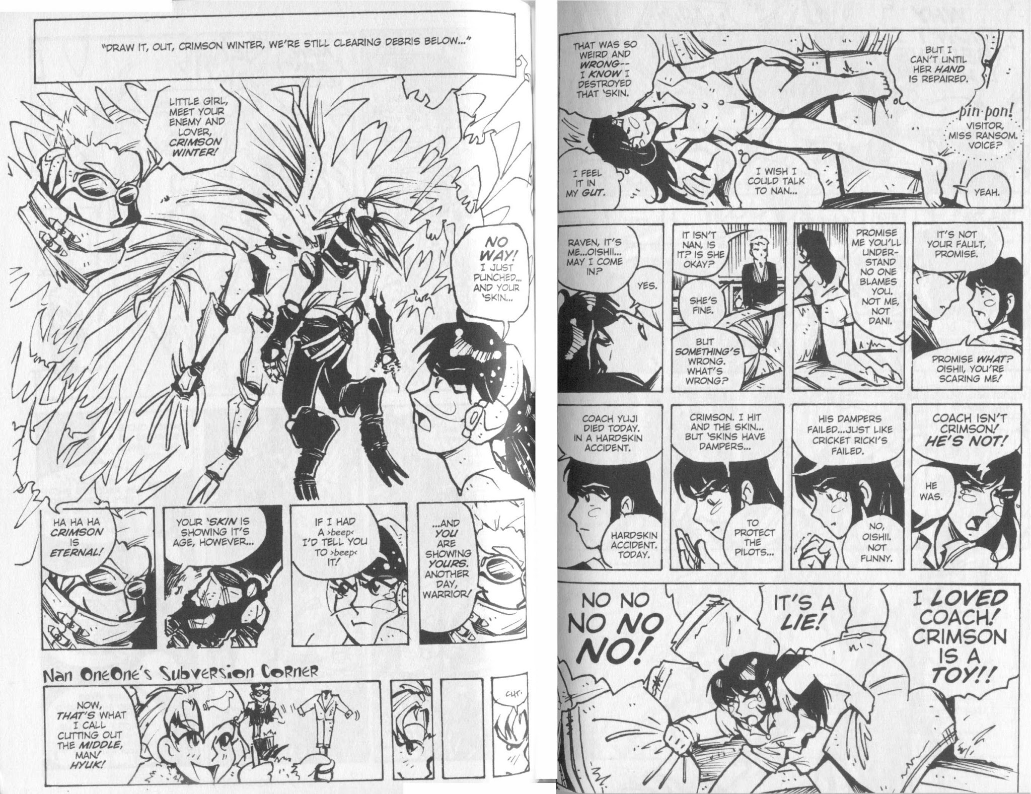 Read online Rumble Girls: Silky Warrior Tansie comic -  Issue #4 - 8